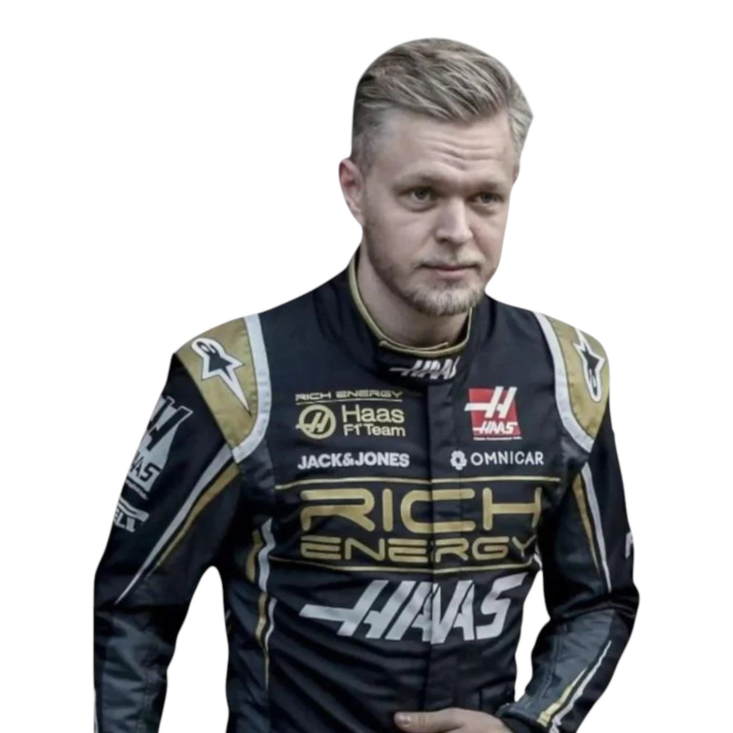Kevin Magnussen 2019 Haas F1 Race Suit - Averon Racewears image 4