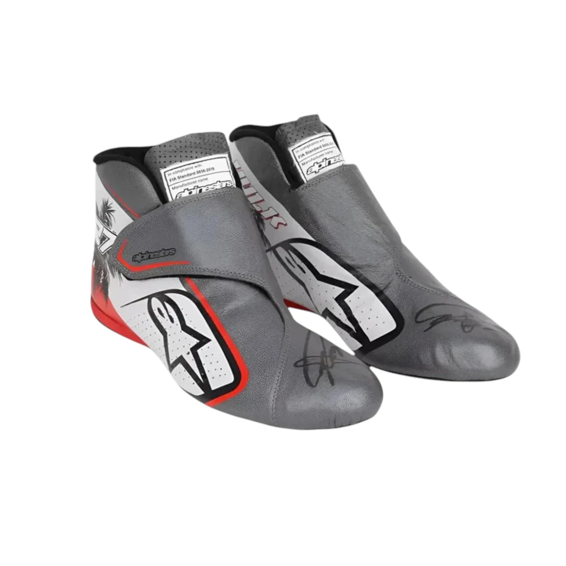 Kevin Magnussen 2023 Haas Miami GP F1 Racing Shoes - Averon Racewears image 1