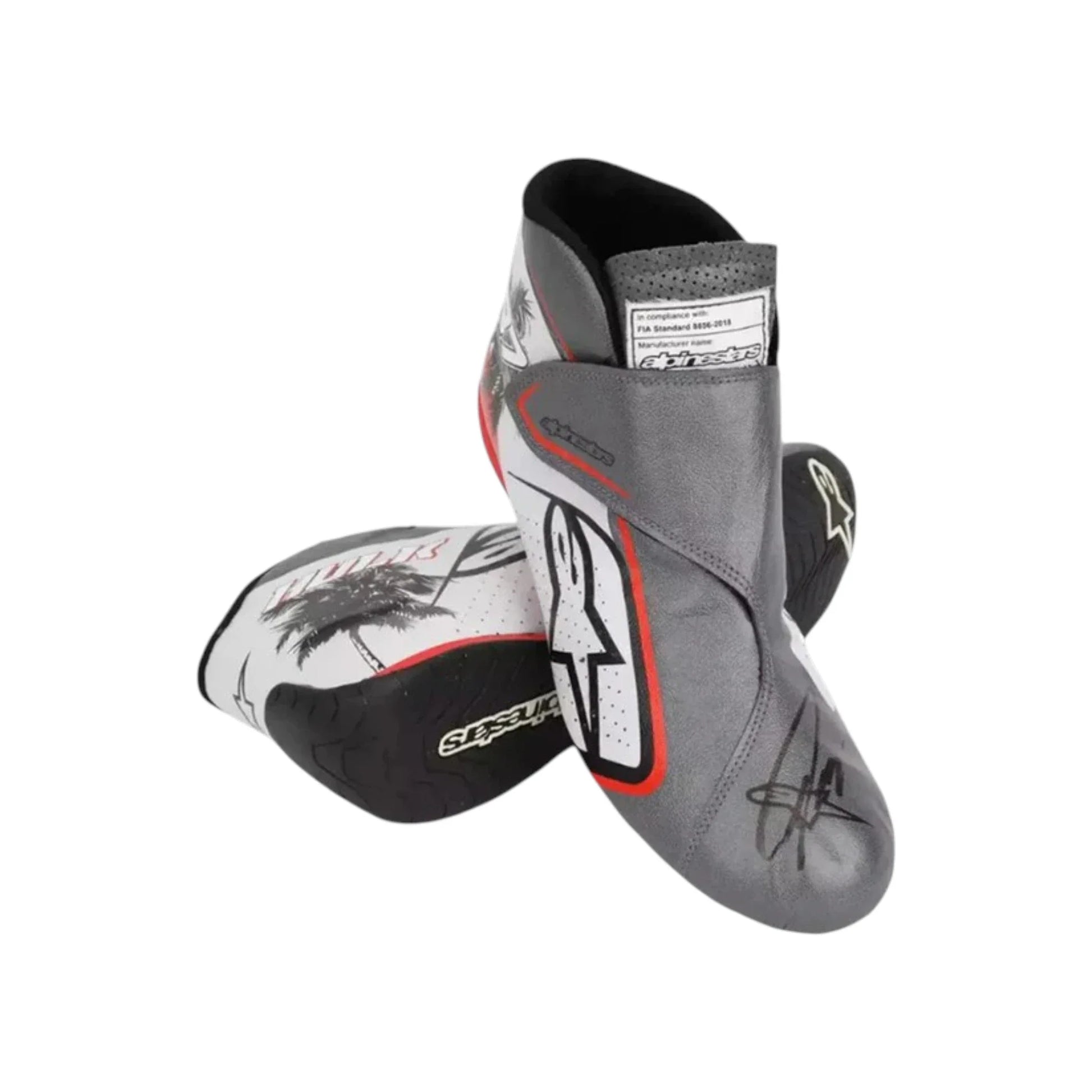 Kevin Magnussen 2023 Haas Miami GP F1 Racing Shoes - Averon Racewears image 3