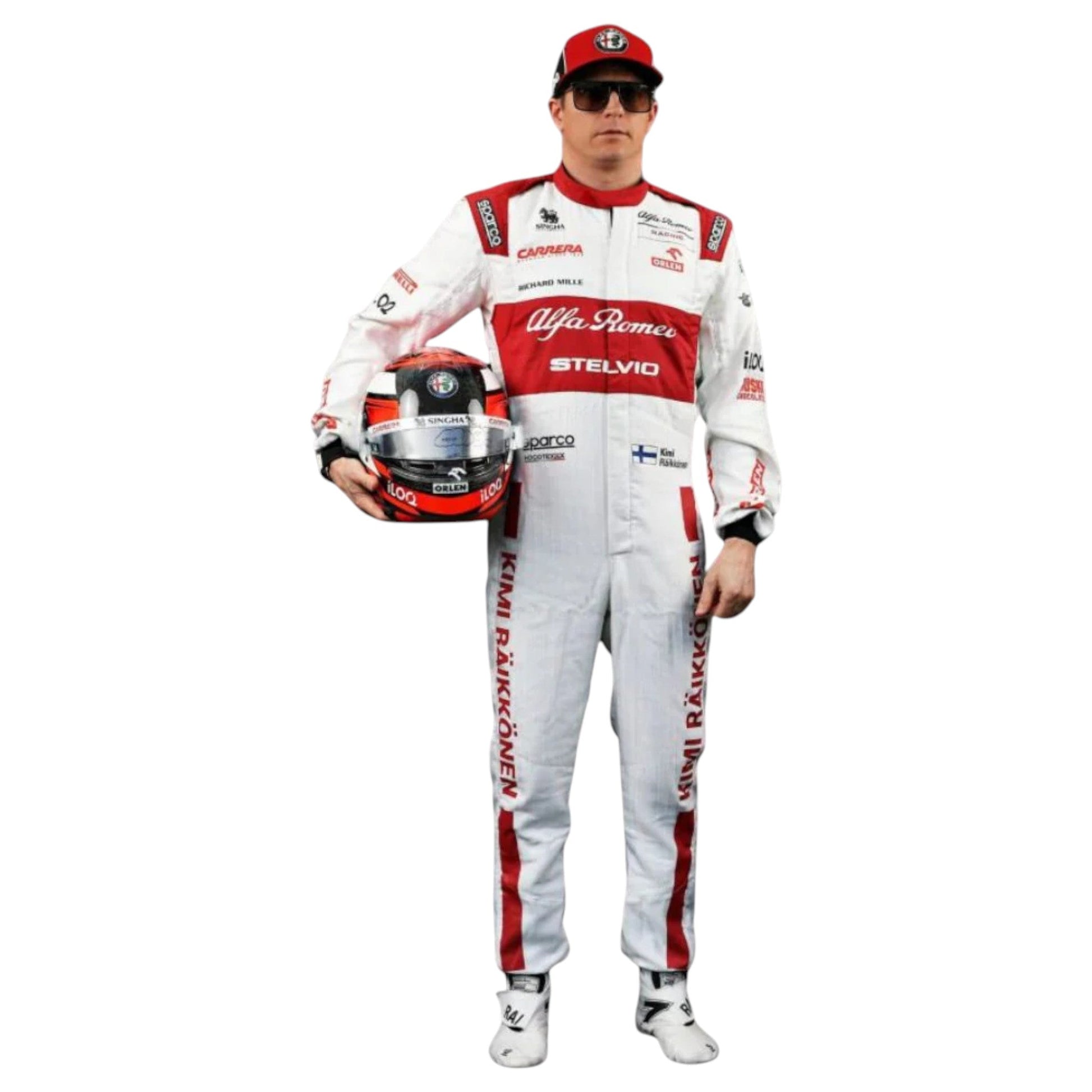 Kimi Räikkönen 2020 Alfa Romeo F1 Race Suit - Averon Racewears image 1