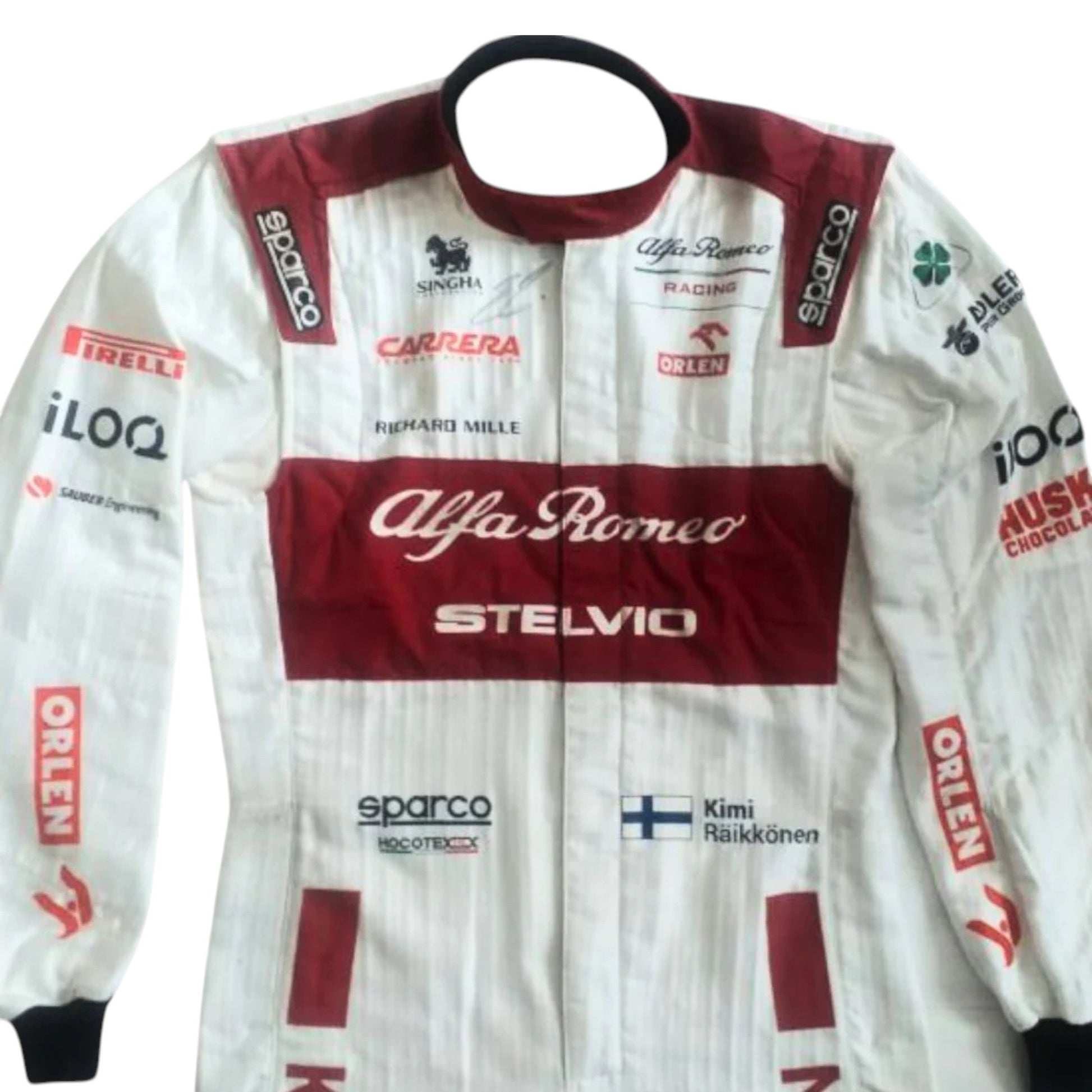 Kimi Räikkönen 2020 Alfa Romeo F1 Race Suit - Averon Racewears image 3