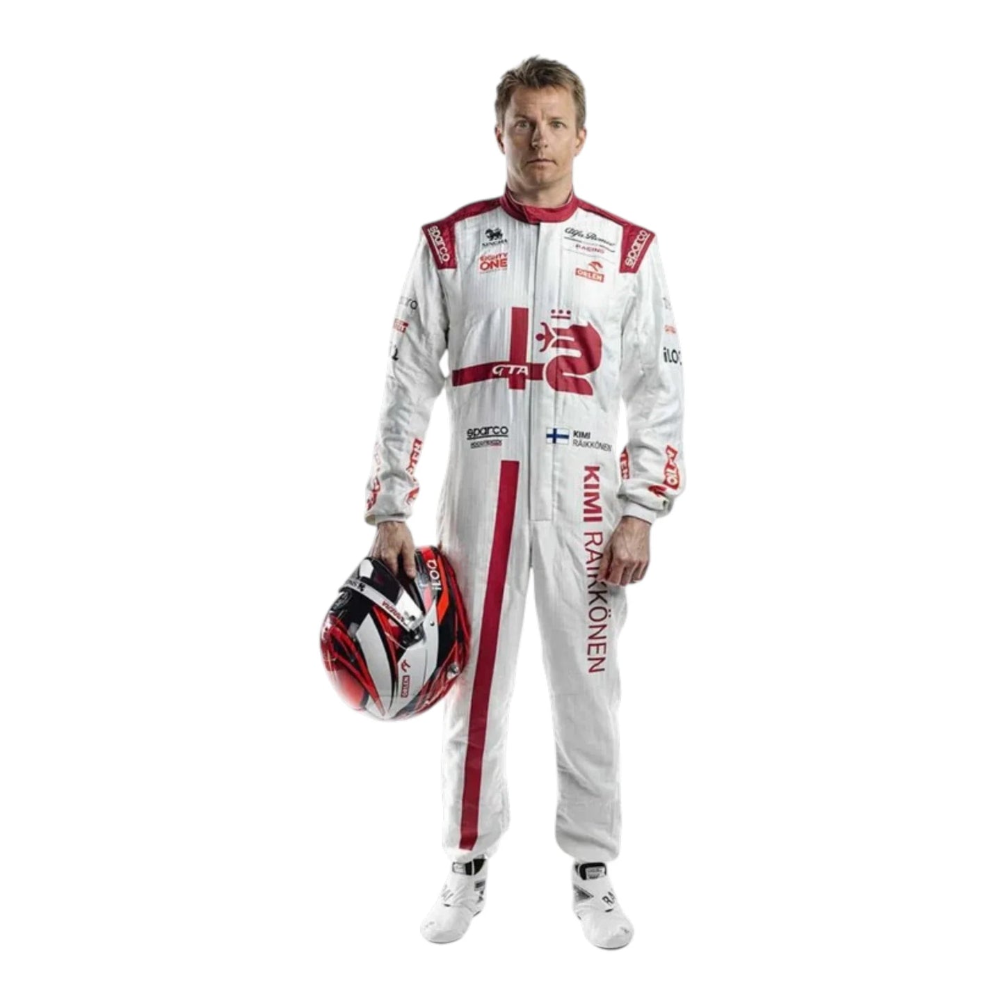 Kimi Räikkönen 2021 Alfa Romeo F1 Race Suit - Averon Racewears image 2