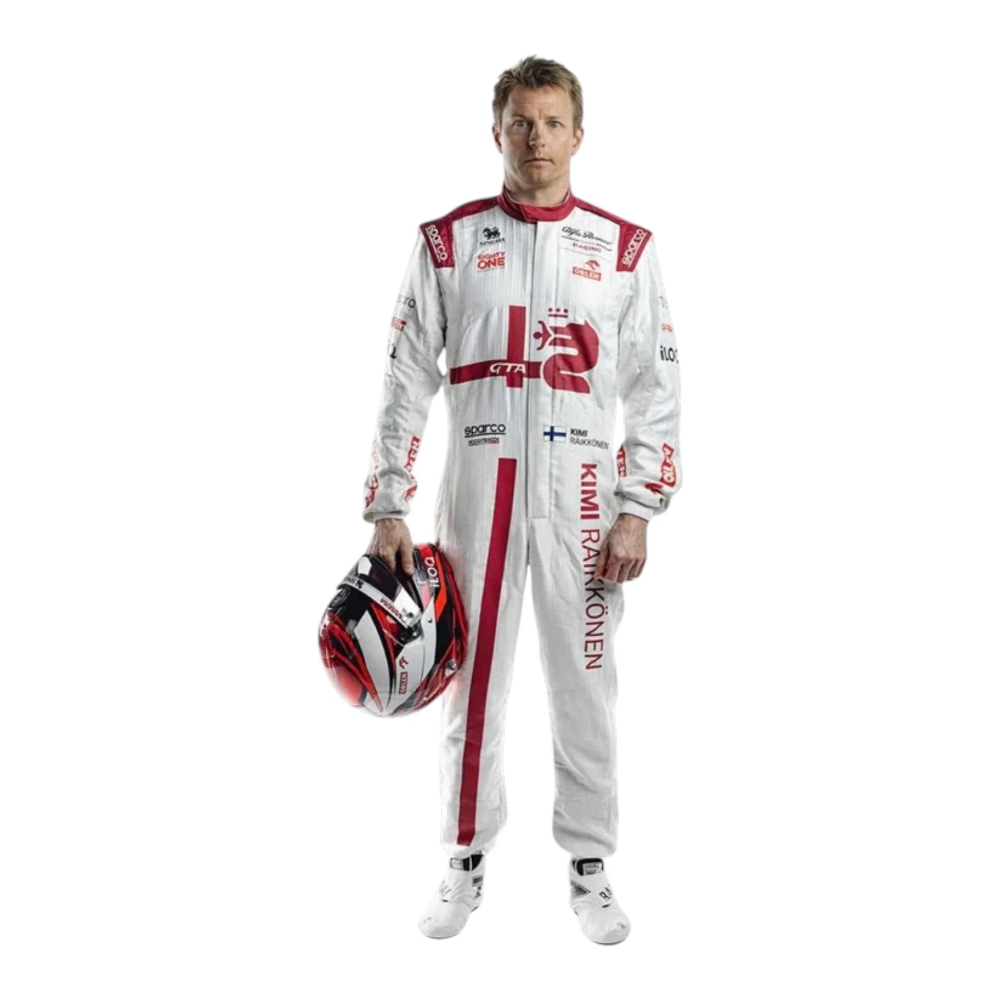 Kimi Räikkönen 2021 Alfa Romeo F1 Race Suit - Averon Racewears image 2