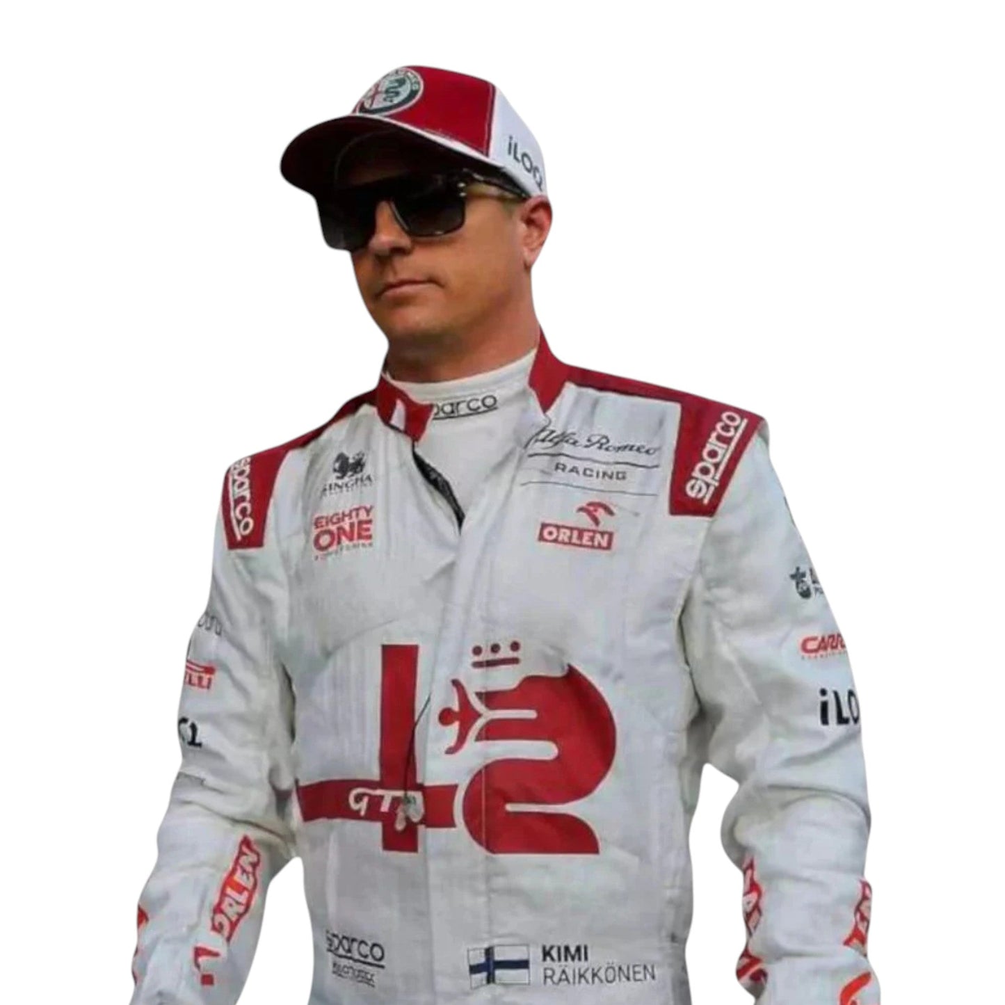 Kimi Räikkönen 2021 Alfa Romeo F1 Race Suit - Averon Racewears image 5