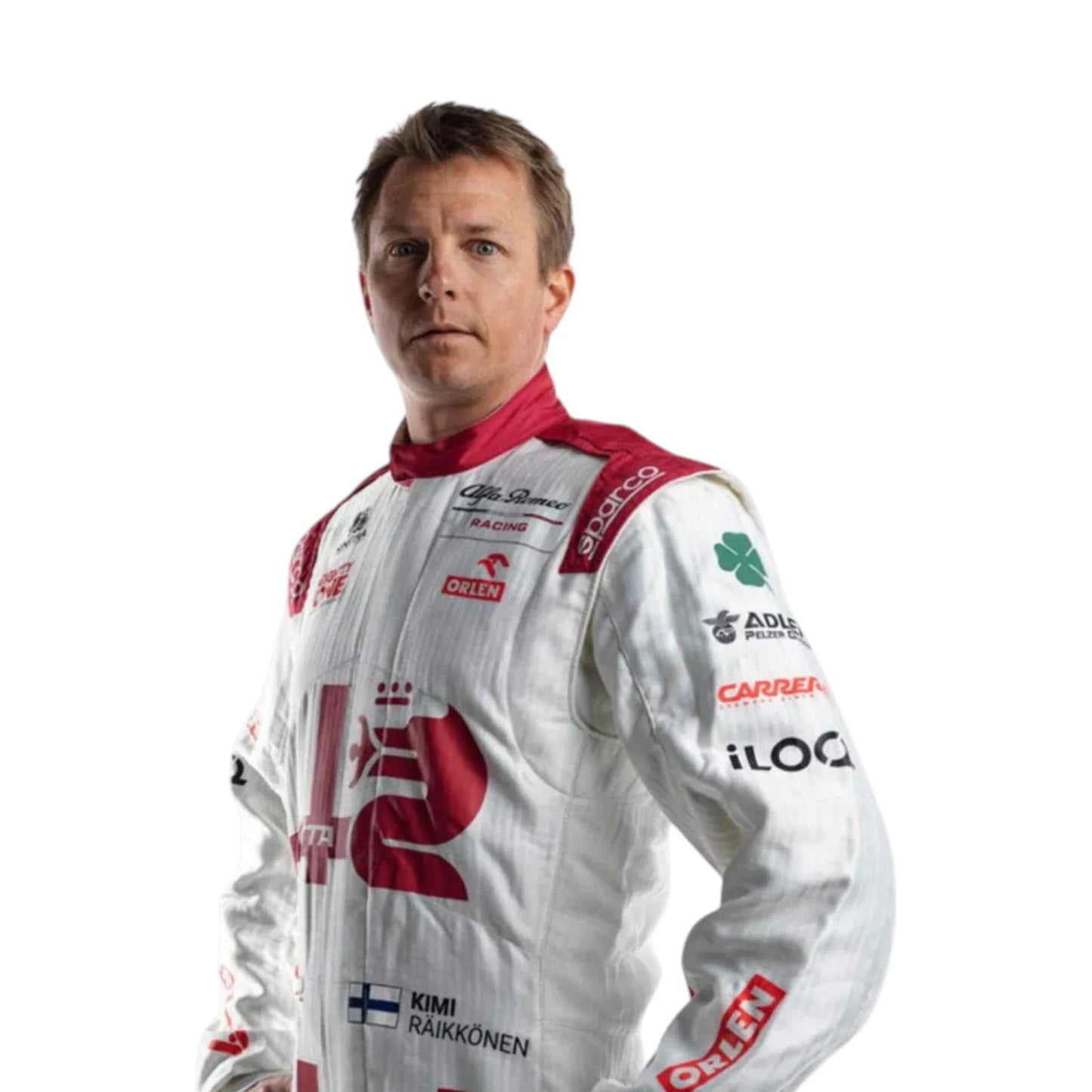 Kimi Räikkönen 2021 Alfa Romeo F1 Race Suit - Averon Racewears image 6