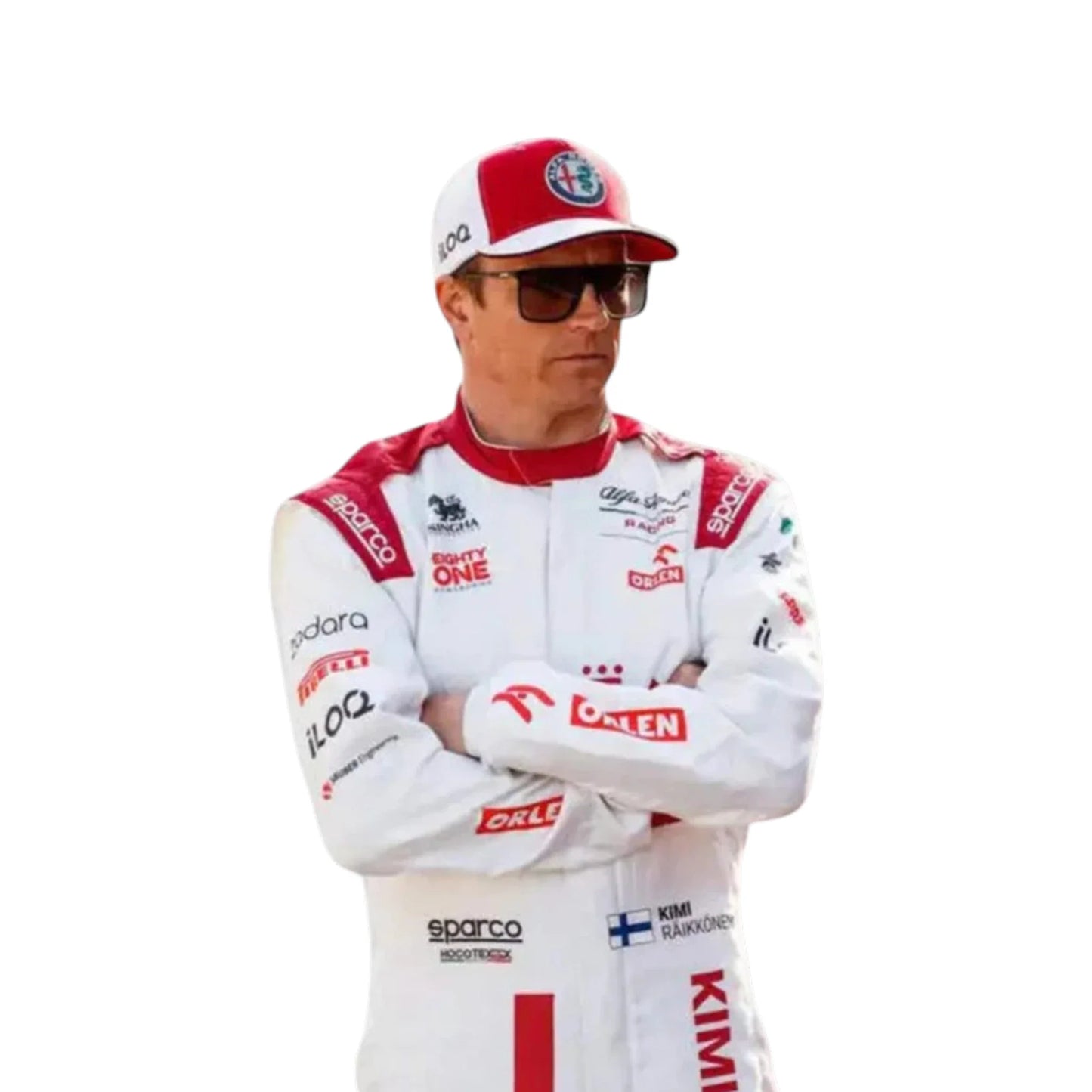 Kimi Räikkönen 2021 Alfa Romeo F1 Race Suit - Averon Racewears image 7