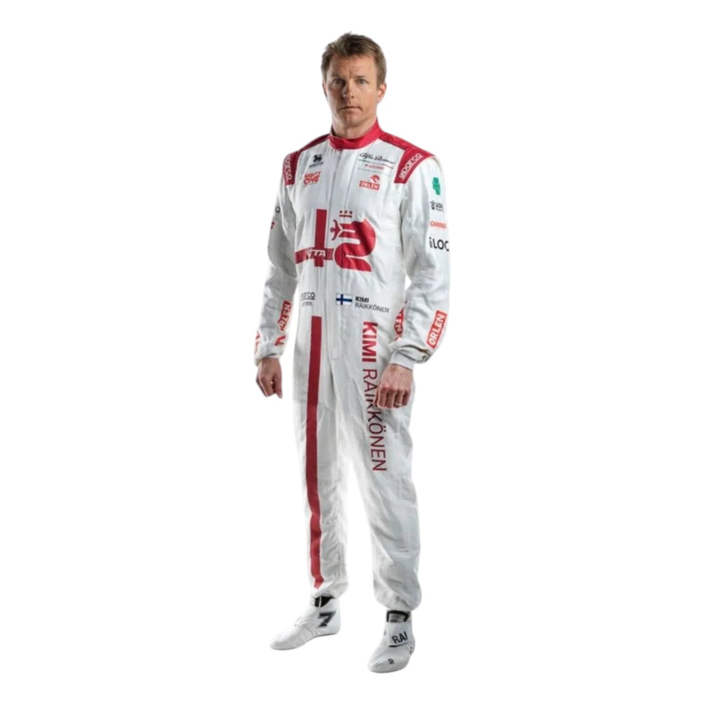 Kimi Räikkönen 2021 Alfa Romeo F1 Race Suit - Averon Racewears image 1
