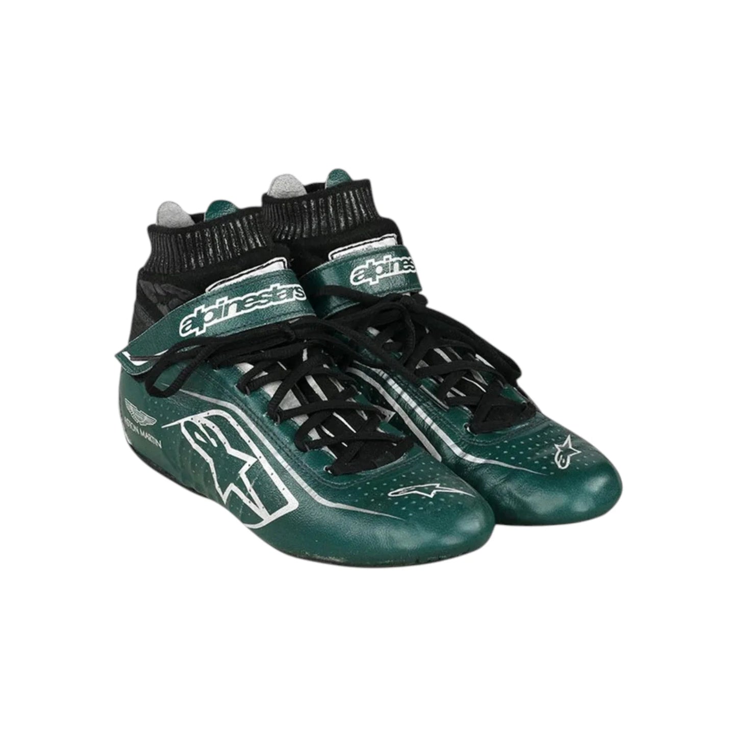 Lance Stroll 2021 Aston Martin F1 Racing Shoes - Averon Racewears image 1