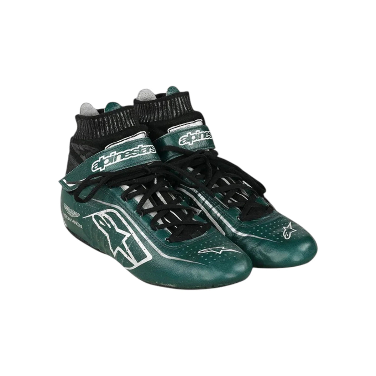 Lance Stroll 2021 Aston Martin F1 Racing Shoes - Averon Racewears image 1