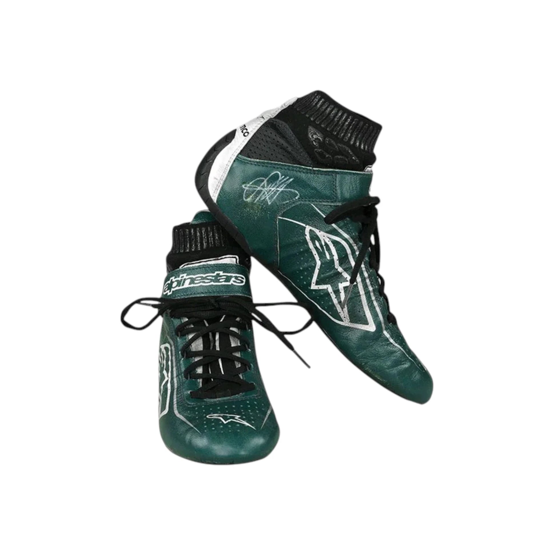 Lance Stroll 2021 Aston Martin F1 Racing Shoes - Averon Racewears image 2