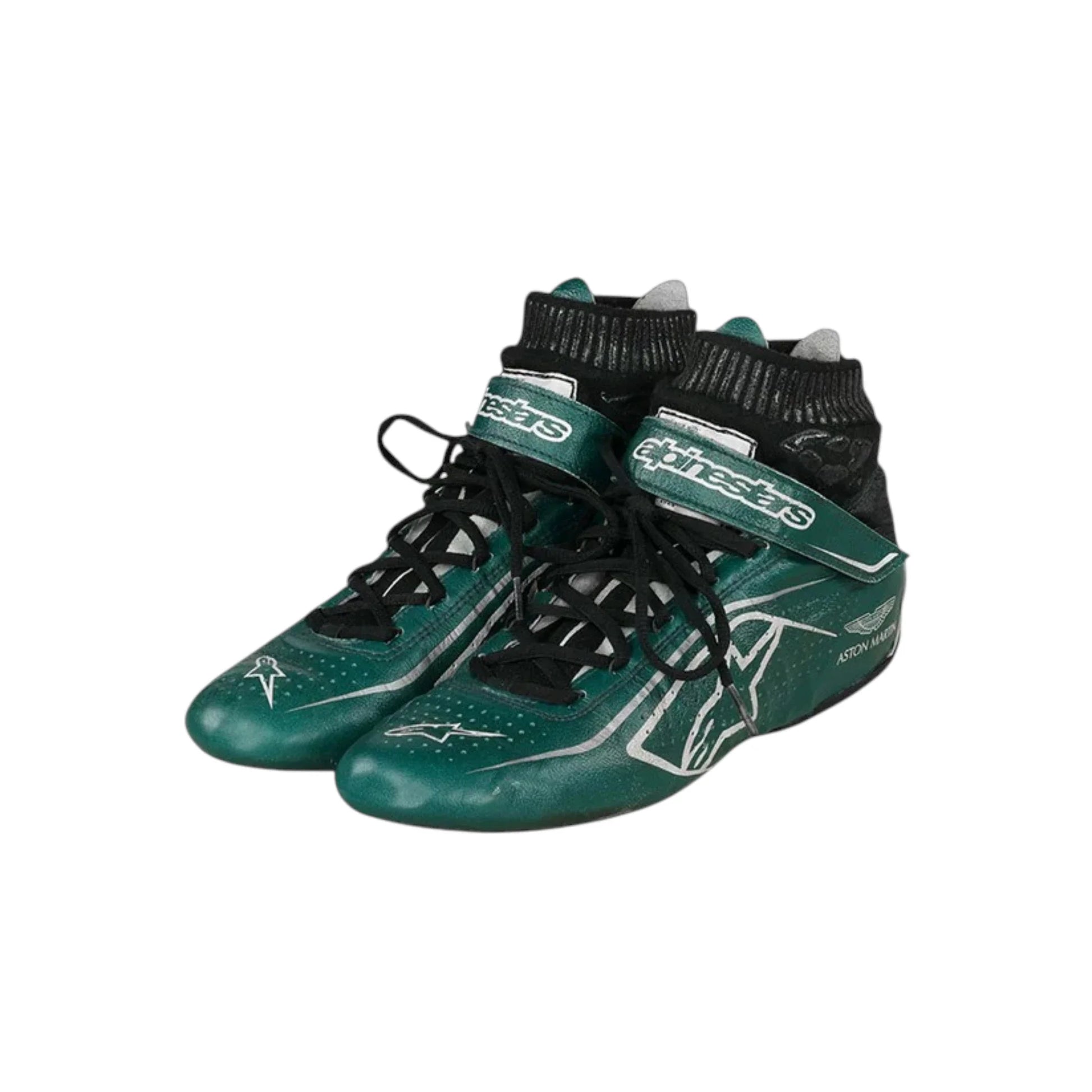 Lance Stroll 2021 Aston Martin F1 Racing Shoes - Averon Racewears image 3