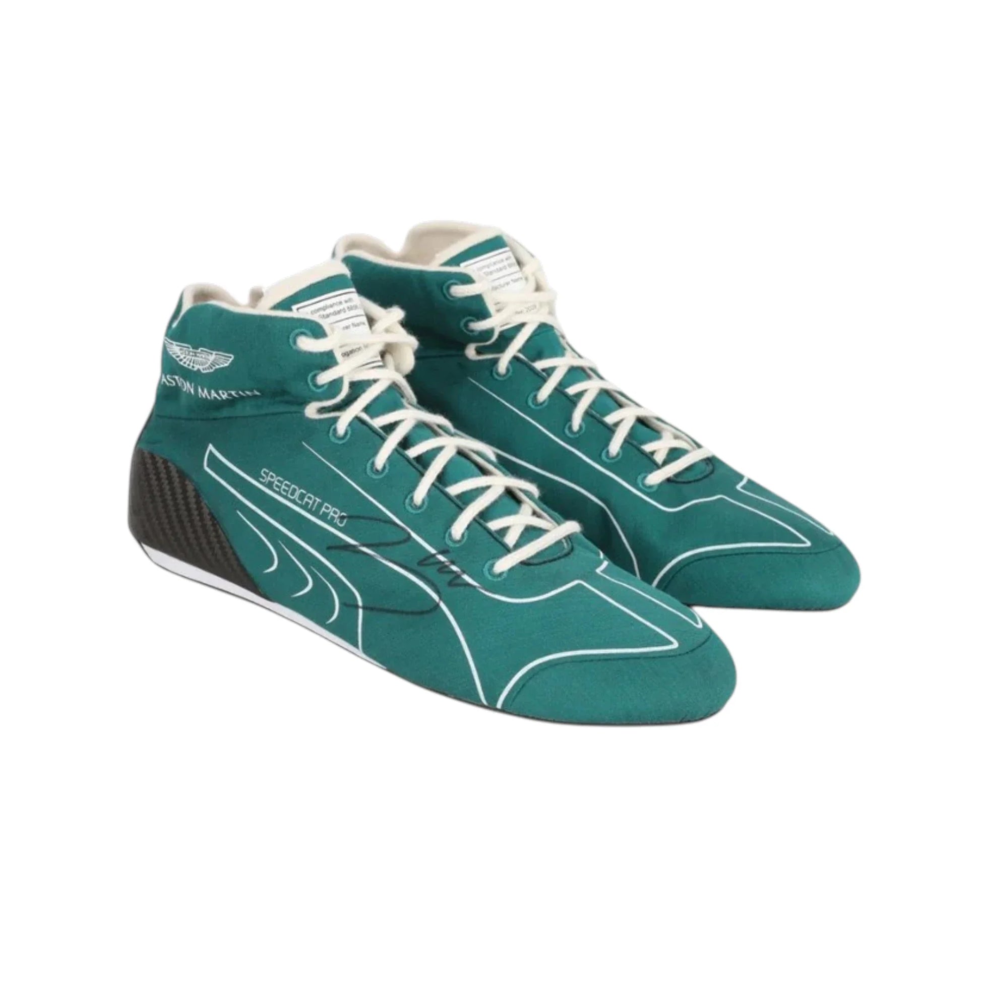 Lance Stroll 2022 Aston Martin Dutch GP F1 Racing Shoes - Averon Racewears image 1