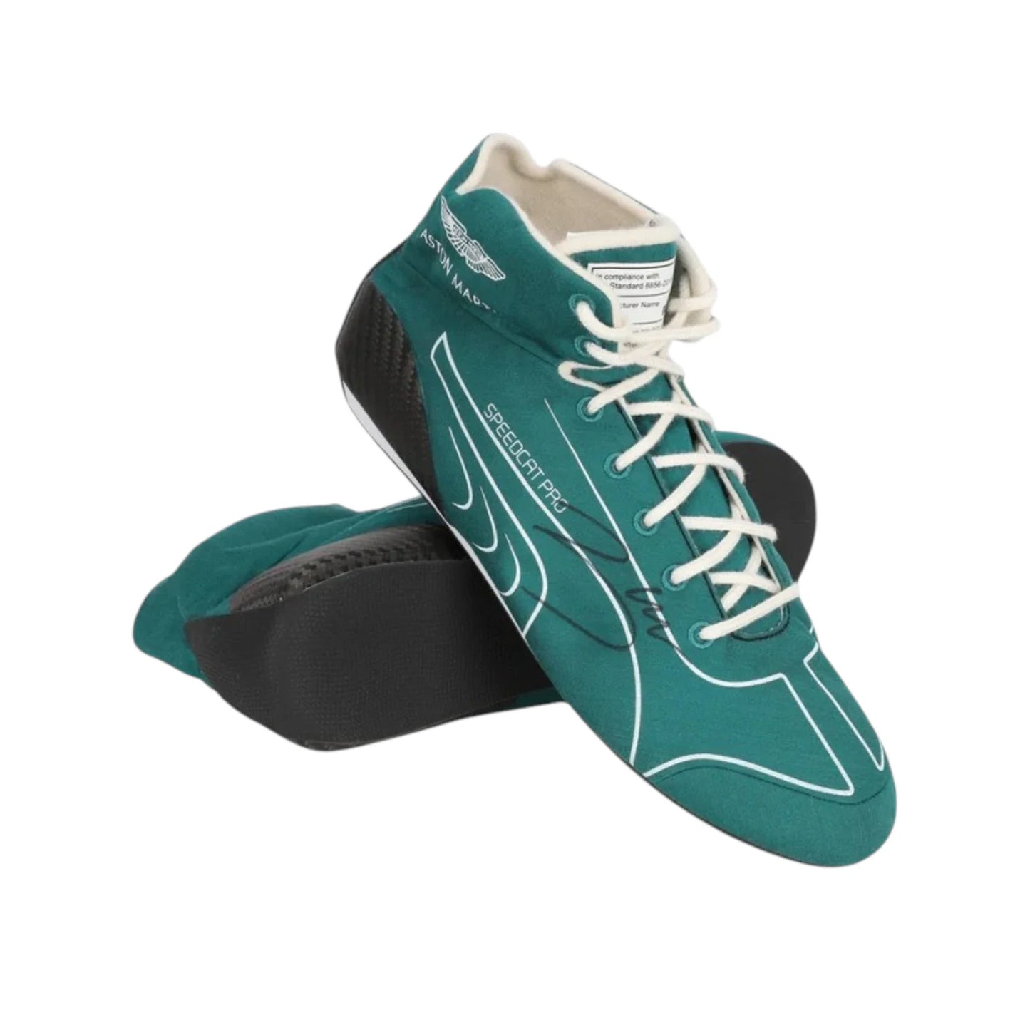Lance Stroll 2022 Aston Martin Dutch GP F1 Racing Shoes - Averon Racewears image 2