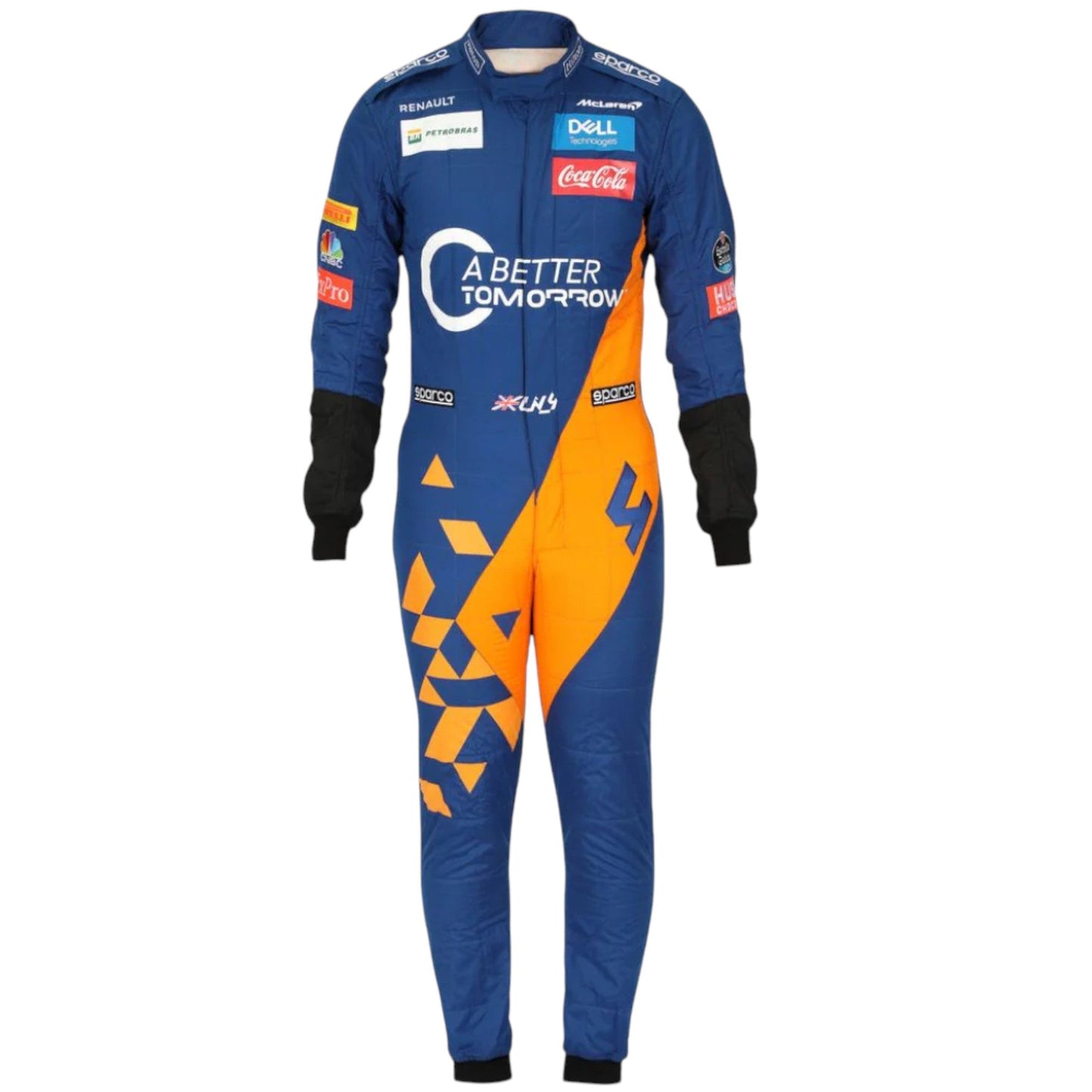 Lando Norris 2019 Mclaren F1 Race Suit - Averon Racewears image 1