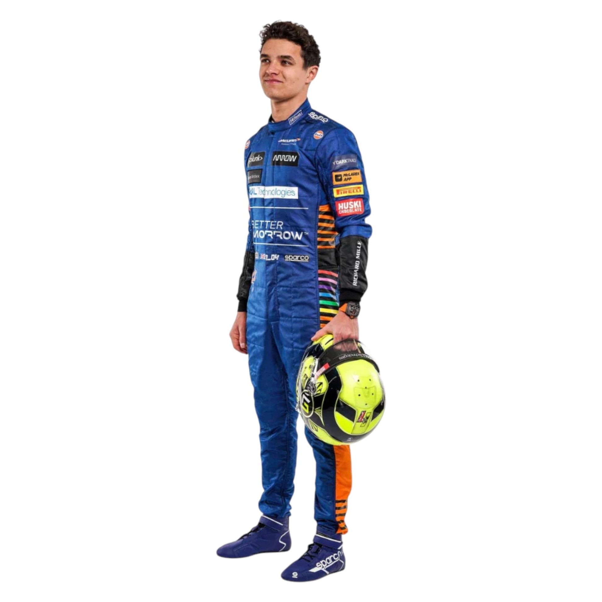 Lando Norris 2021 Mclaren F1 Race Suit - Averon Racewears image 1
