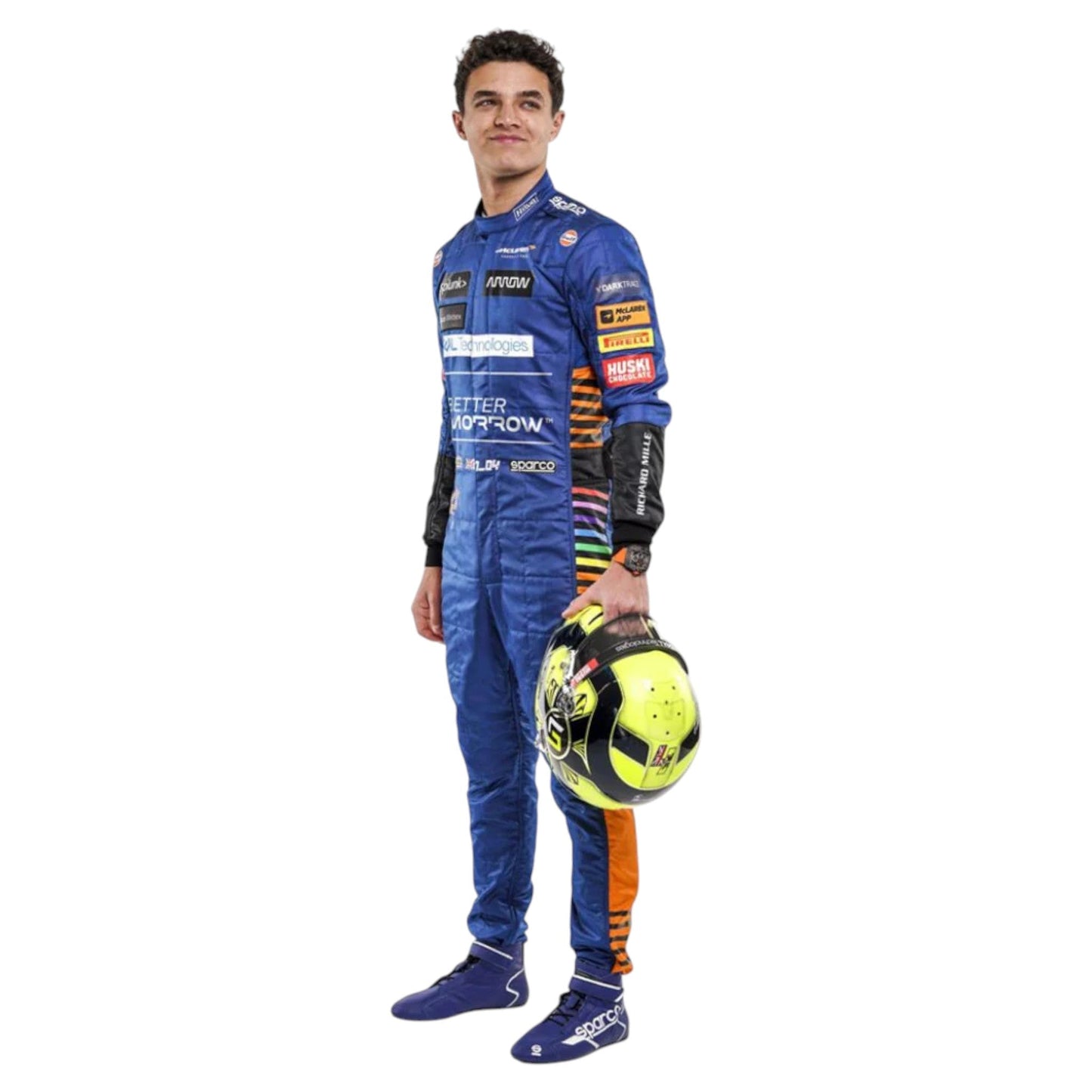 Lando Norris 2021 Mclaren F1 Race Suit - Averon Racewears image 2