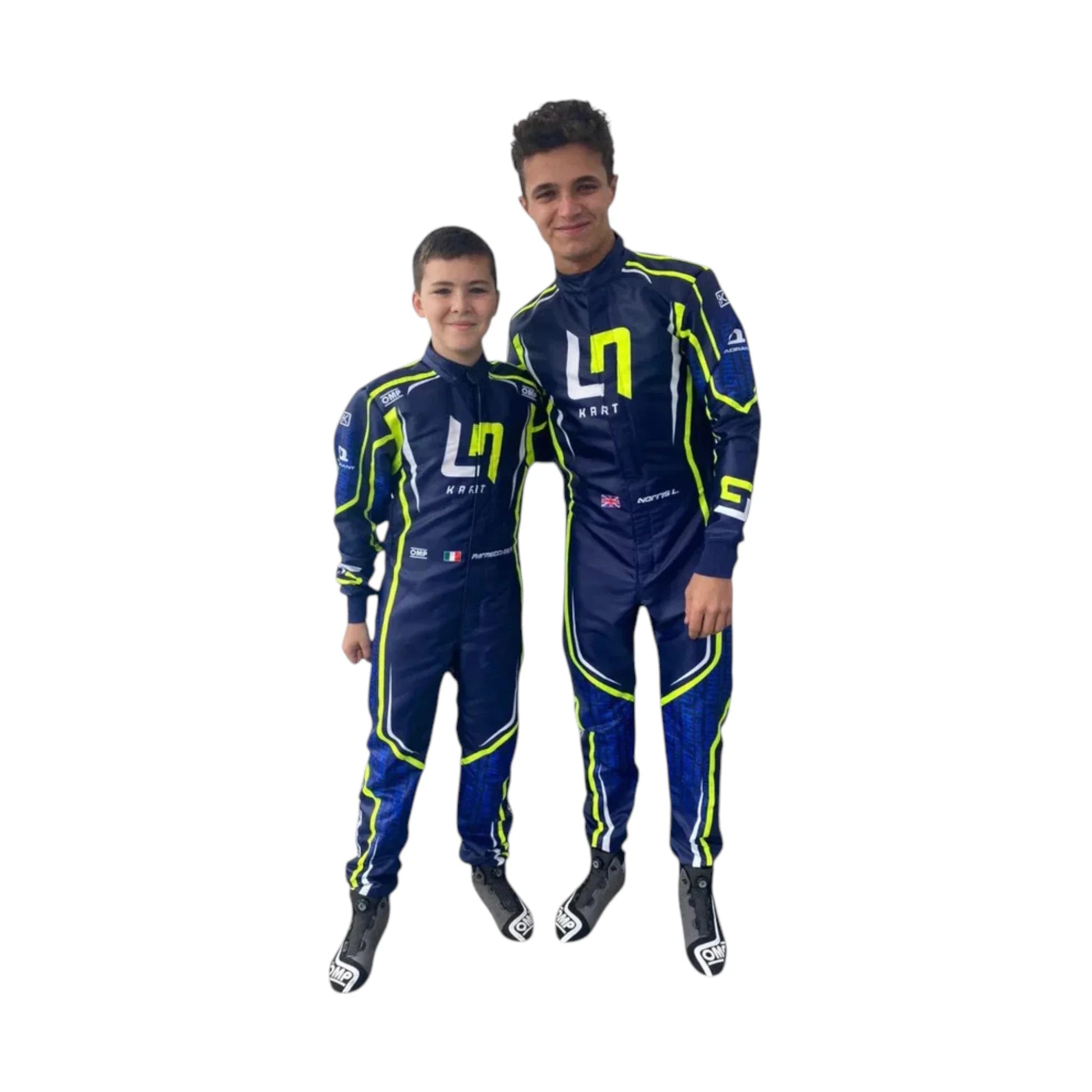 Lando Norris 2022 LN OMP Go Kart Racing Suit - Averon Racewears image 4