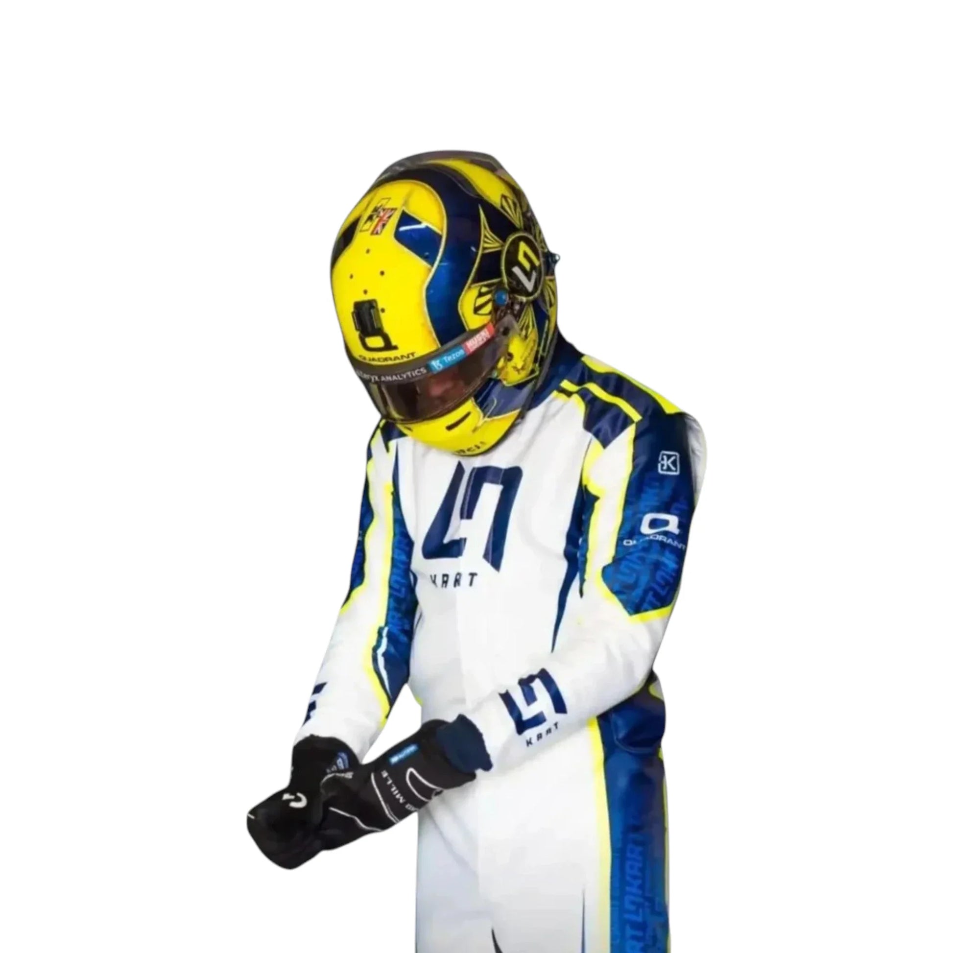 Lando Norris 2022 LN OMP Go Kart Racing Suit Overall - Averon Racewears image 5