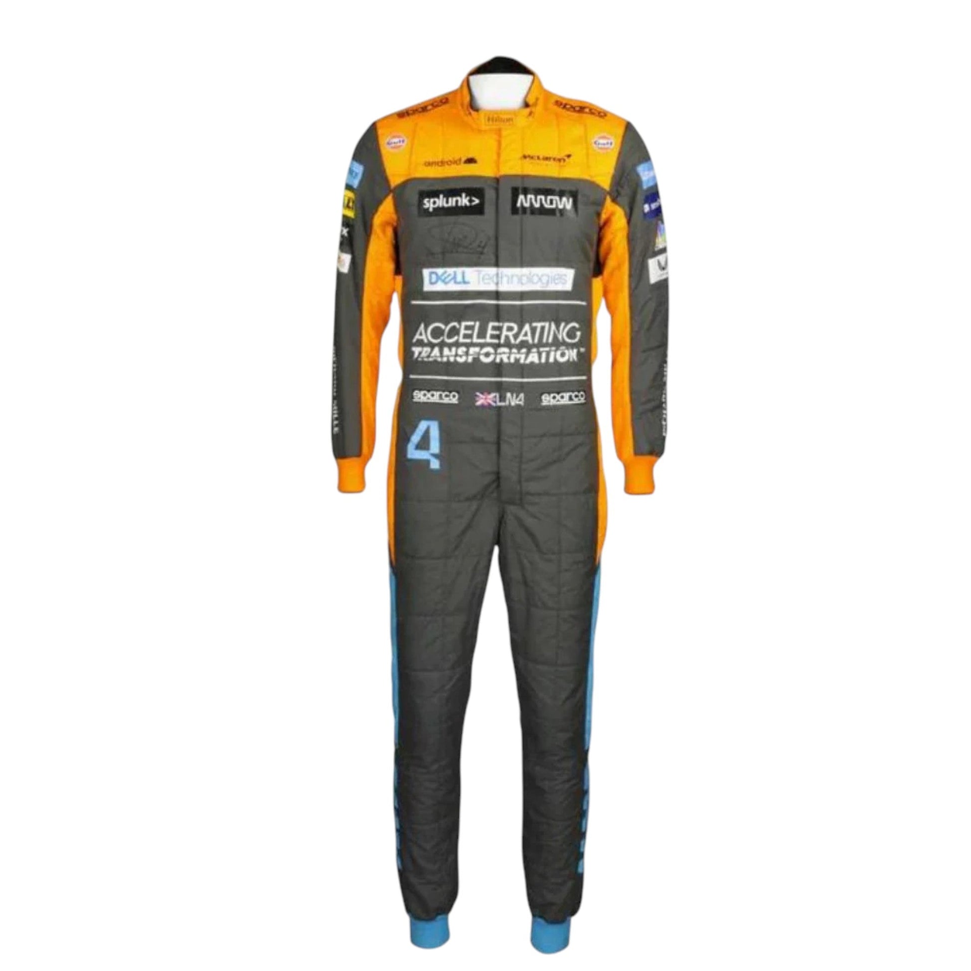 Lando Norris 2022 Mclaren F1 Race Suit - Averon Racewears image 2