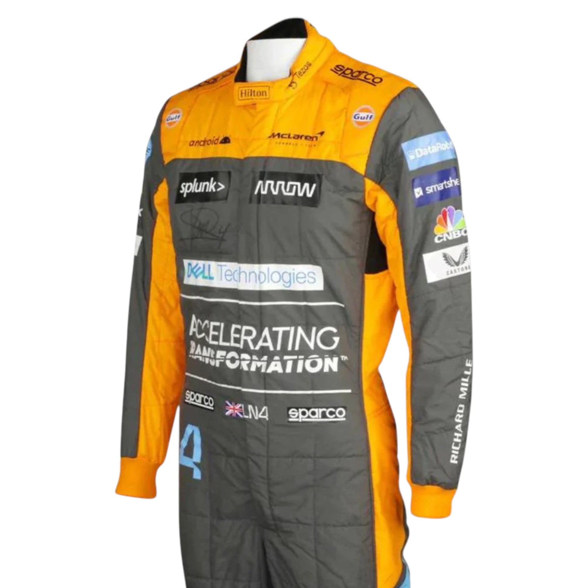 Lando Norris 2022 Mclaren F1 Race Suit - Averon Racewears image 4