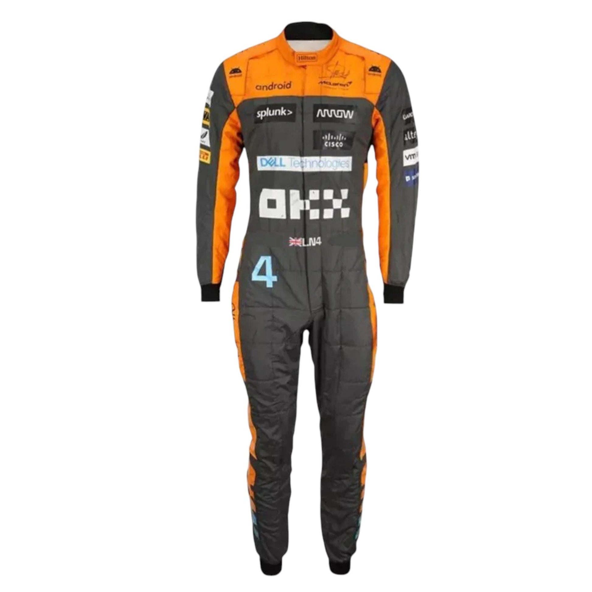 Lando Norris 2023 Mclaren F1 Race Suit - Averon Racewears image 1