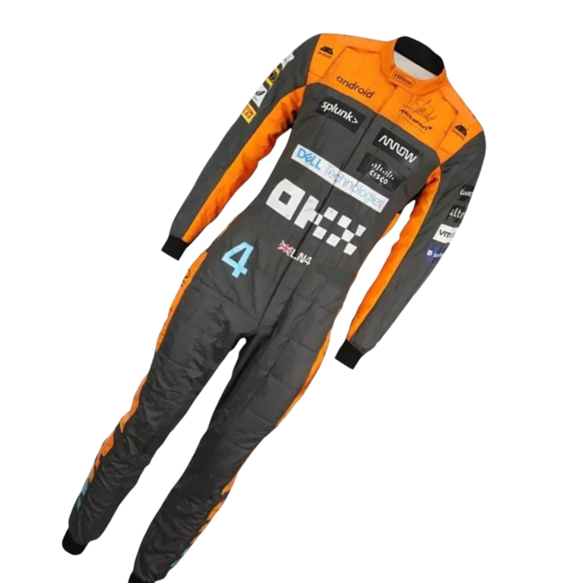 Lando Norris 2023 Mclaren F1 Race Suit - Averon Racewears image 4