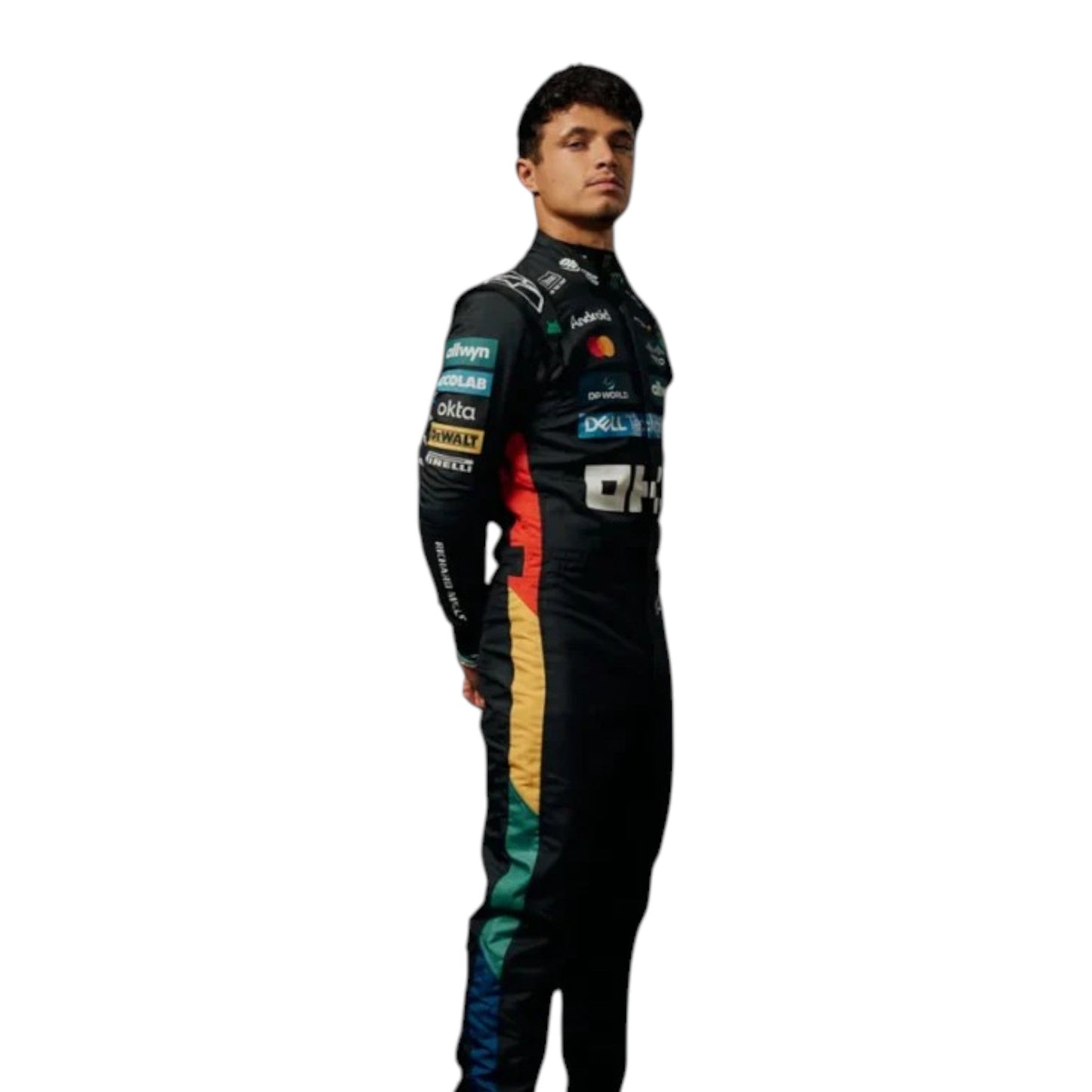 Lando Norris 2025 Mclaren Silverstone British GP F1 Race Suit - Averon Racewears image 1