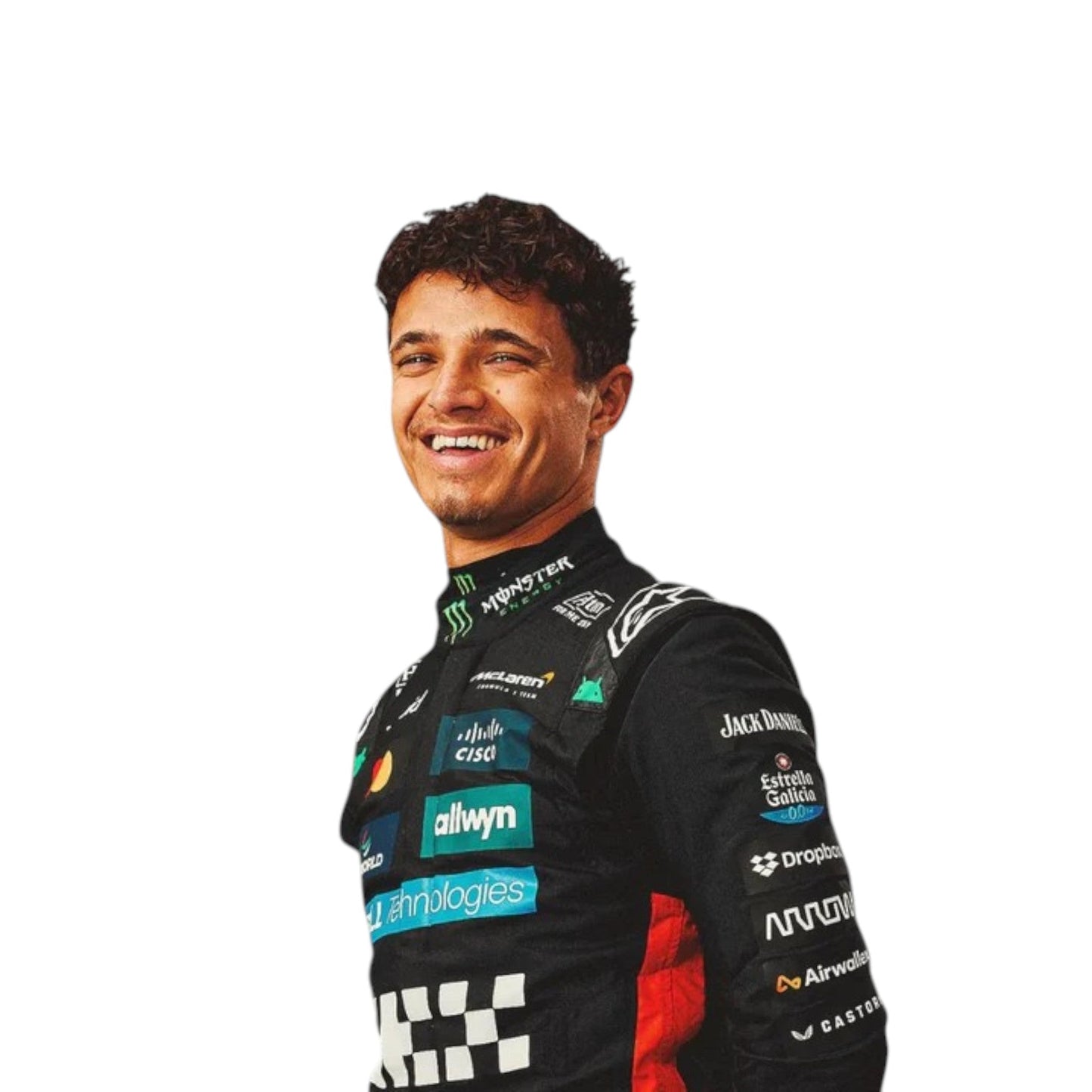 Lando Norris 2025 Mclaren Silverstone British GP F1 Race Suit - Averon Racewears image 2