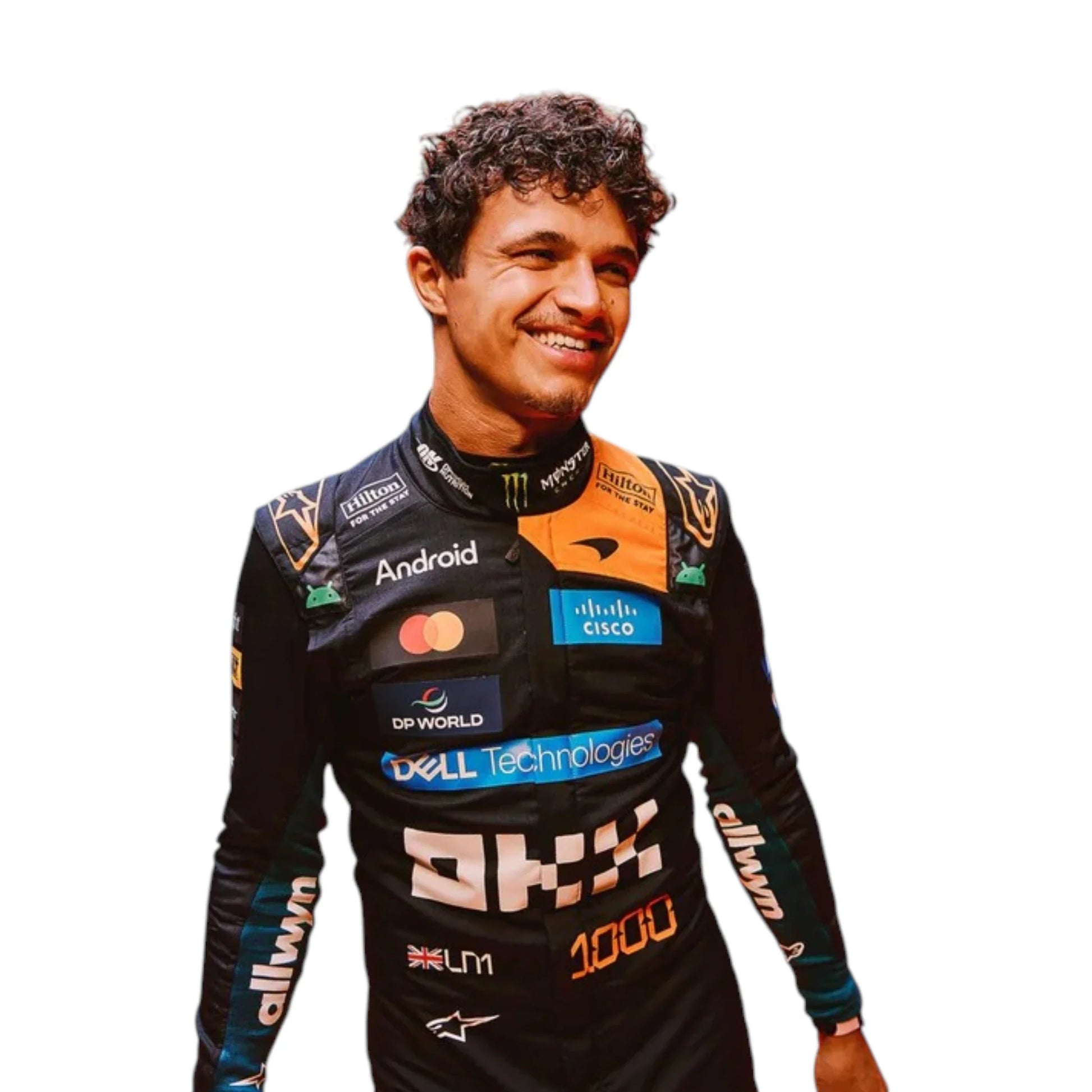 Lando Norris 2026 McLaren 1000th Monaco GP F1 Race Suit - Averon Racewears image 1