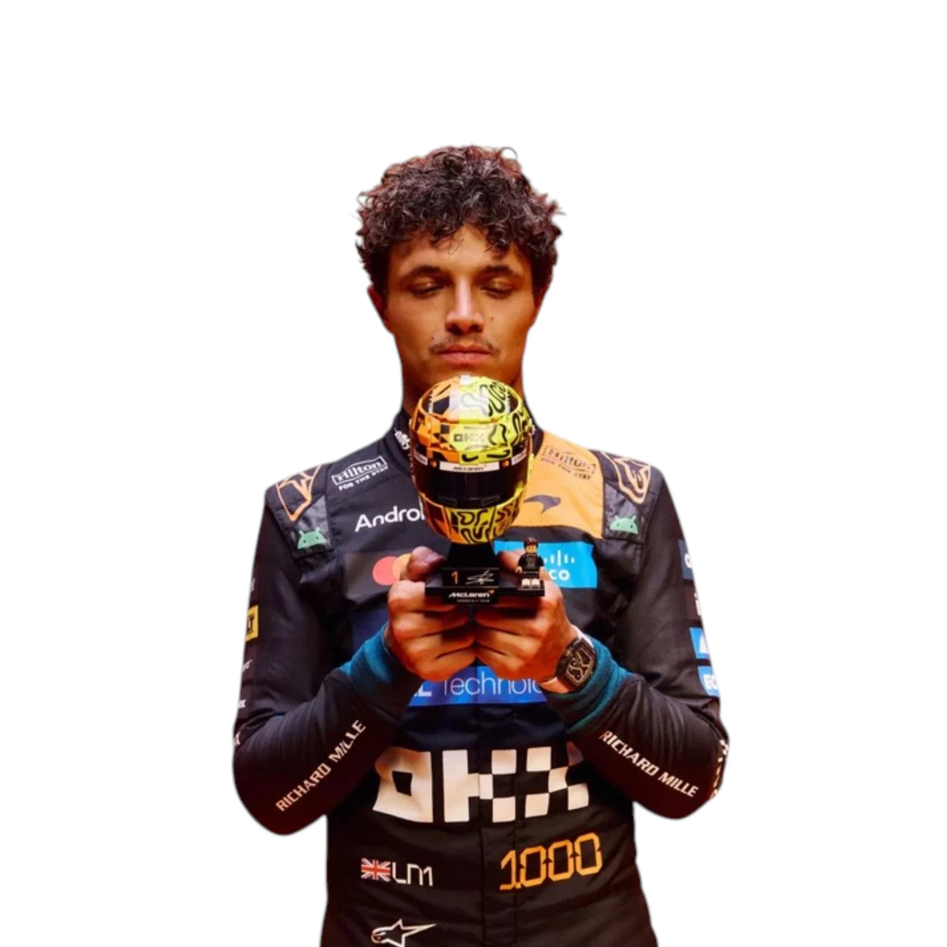 Lando Norris 2026 McLaren 1000th Monaco GP F1 Race Suit - Averon Racewears image 2