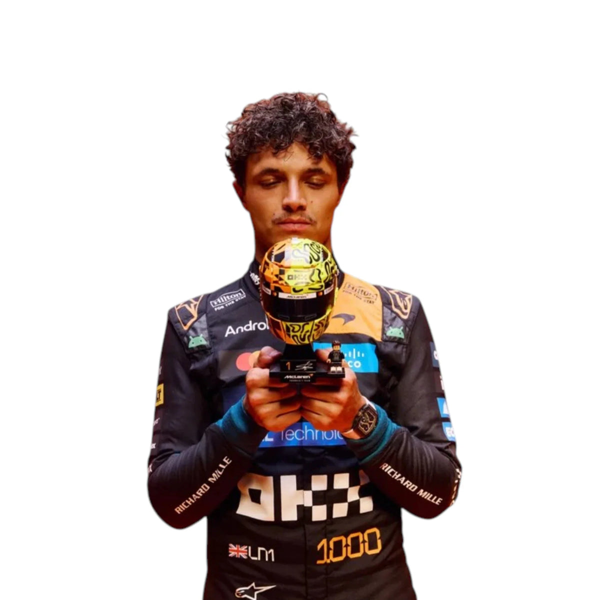 Lando Norris 2026 McLaren 1000th Monaco GP F1 Race Suit - Averon Racewears image 2