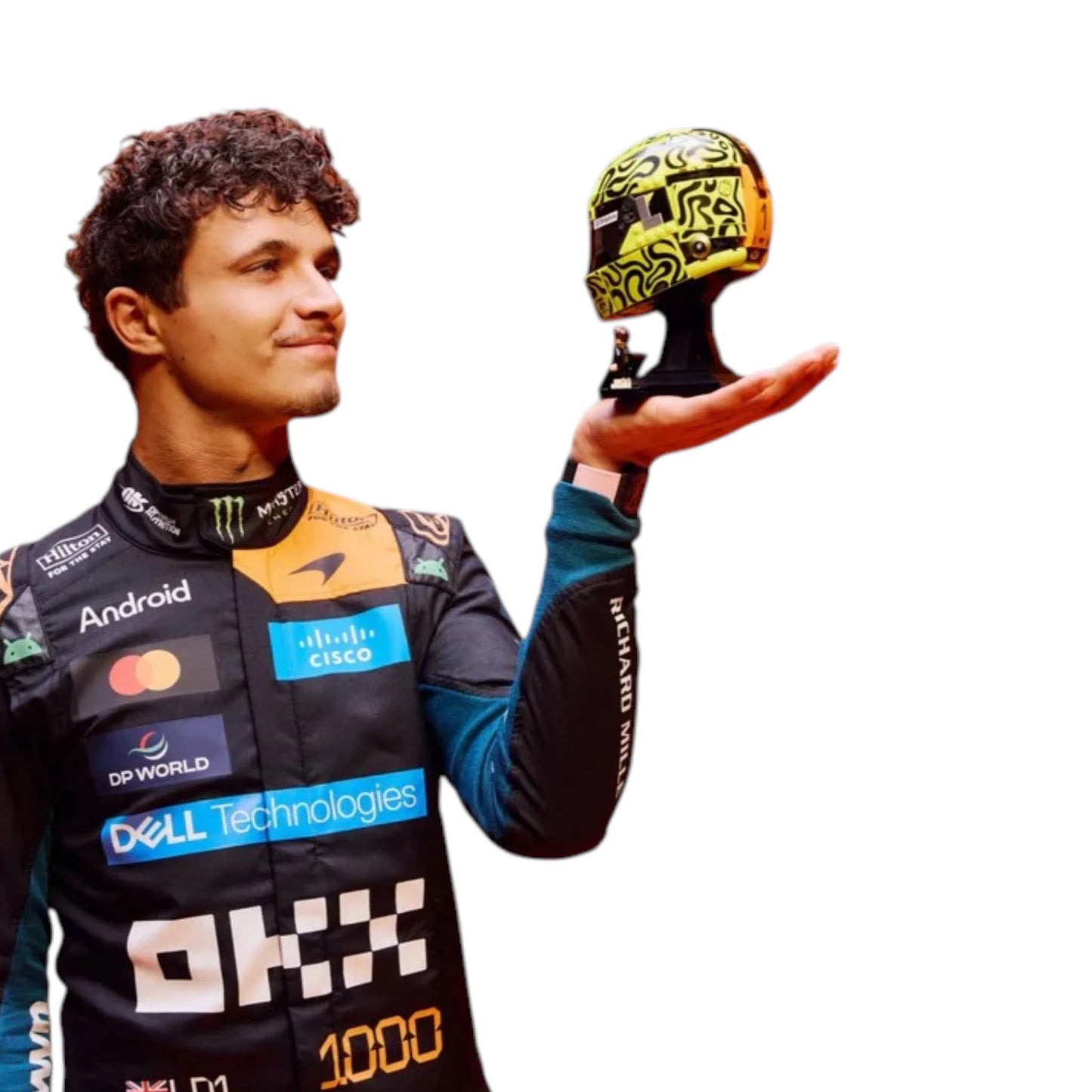 Lando Norris 2026 McLaren 1000th Monaco GP F1 Race Suit - Averon Racewears image 4