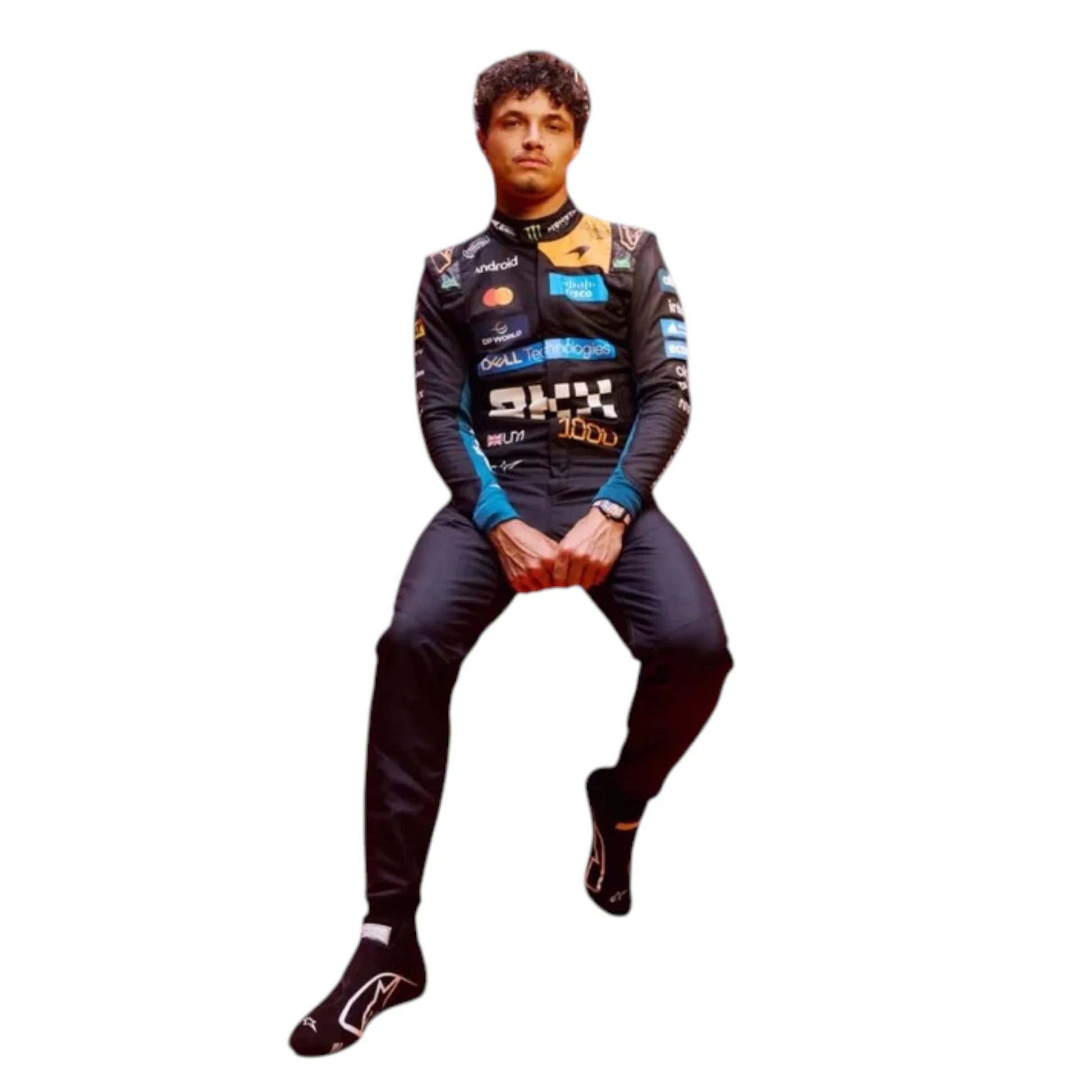 Lando Norris 2026 McLaren 1000th Monaco GP F1 Race Suit - Averon Racewears image 5