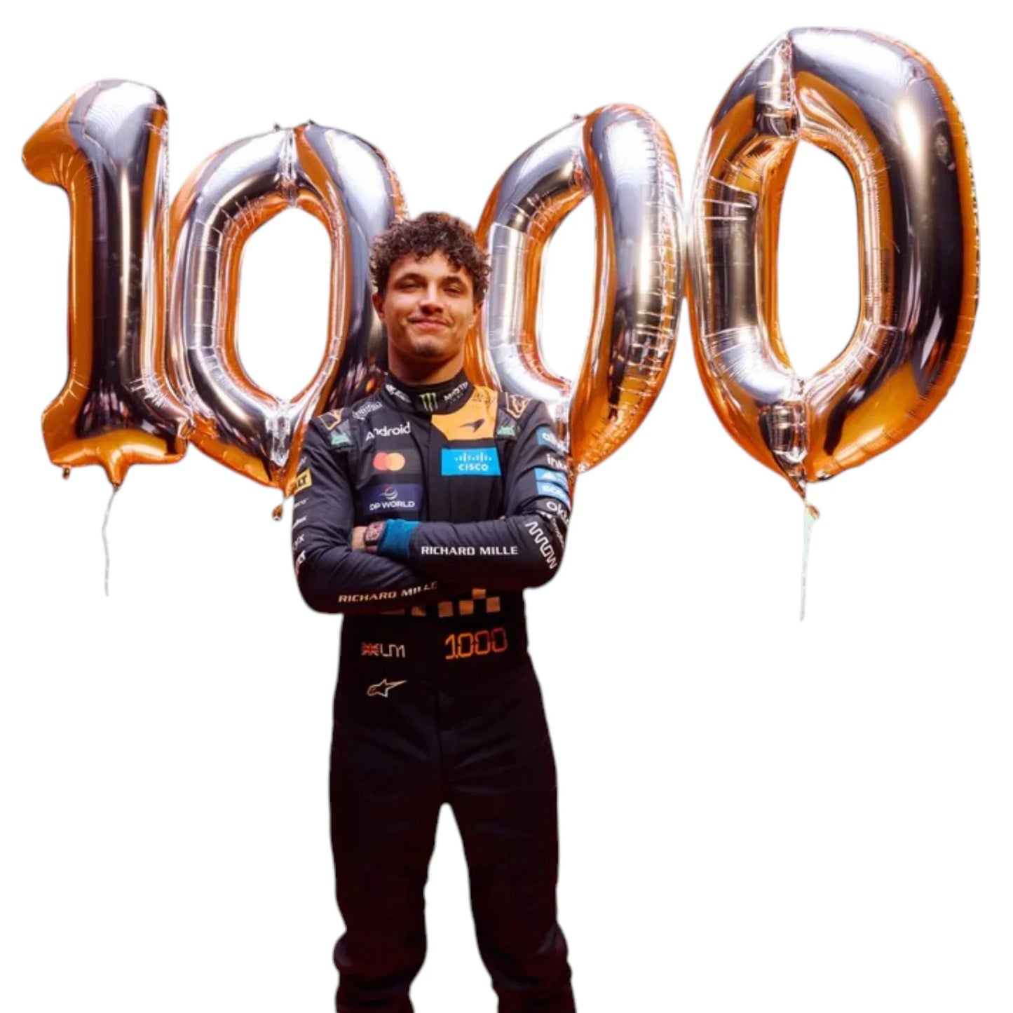Lando Norris 2026 McLaren 1000th Monaco GP F1 Race Suit - Averon Racewears image 6