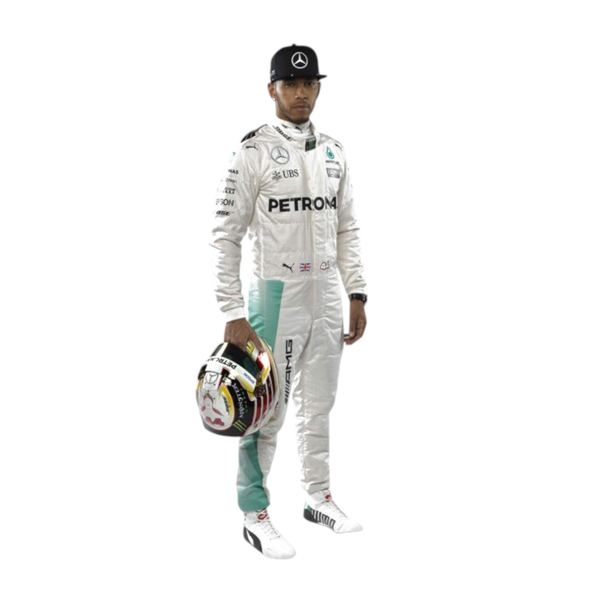 Lewis Hamilton 2016 Mercedes-AMG Petronas F1 Race Suit - Averon Racewears image 2