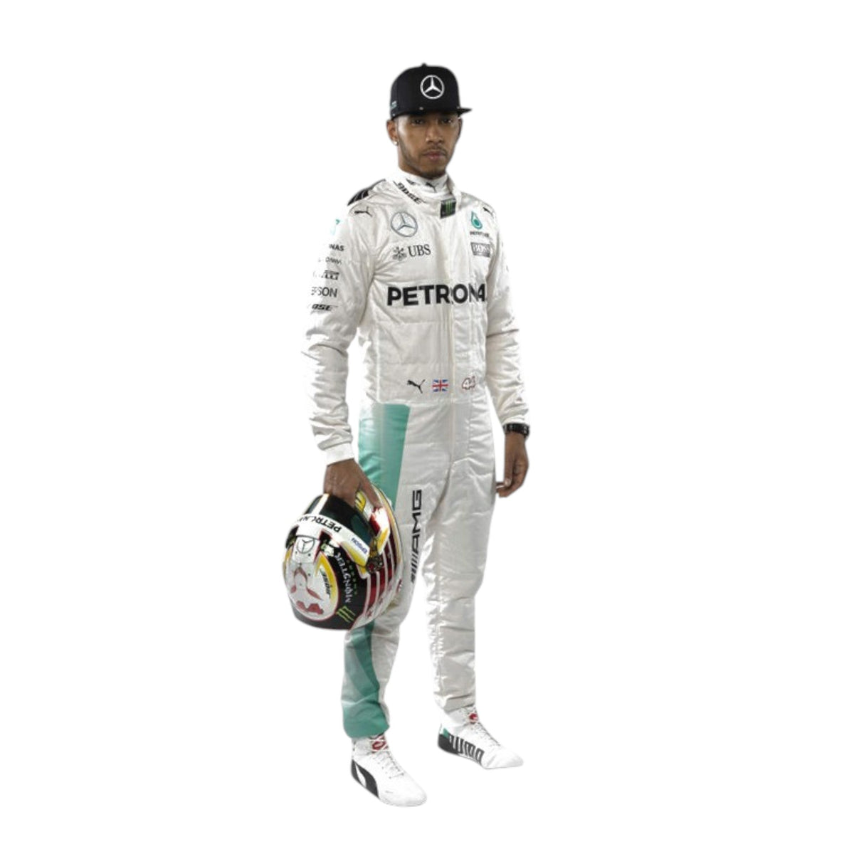 Lewis Hamilton 2016 Mercedes-AMG Petronas F1 Race Suit - Averon Racewears image 2