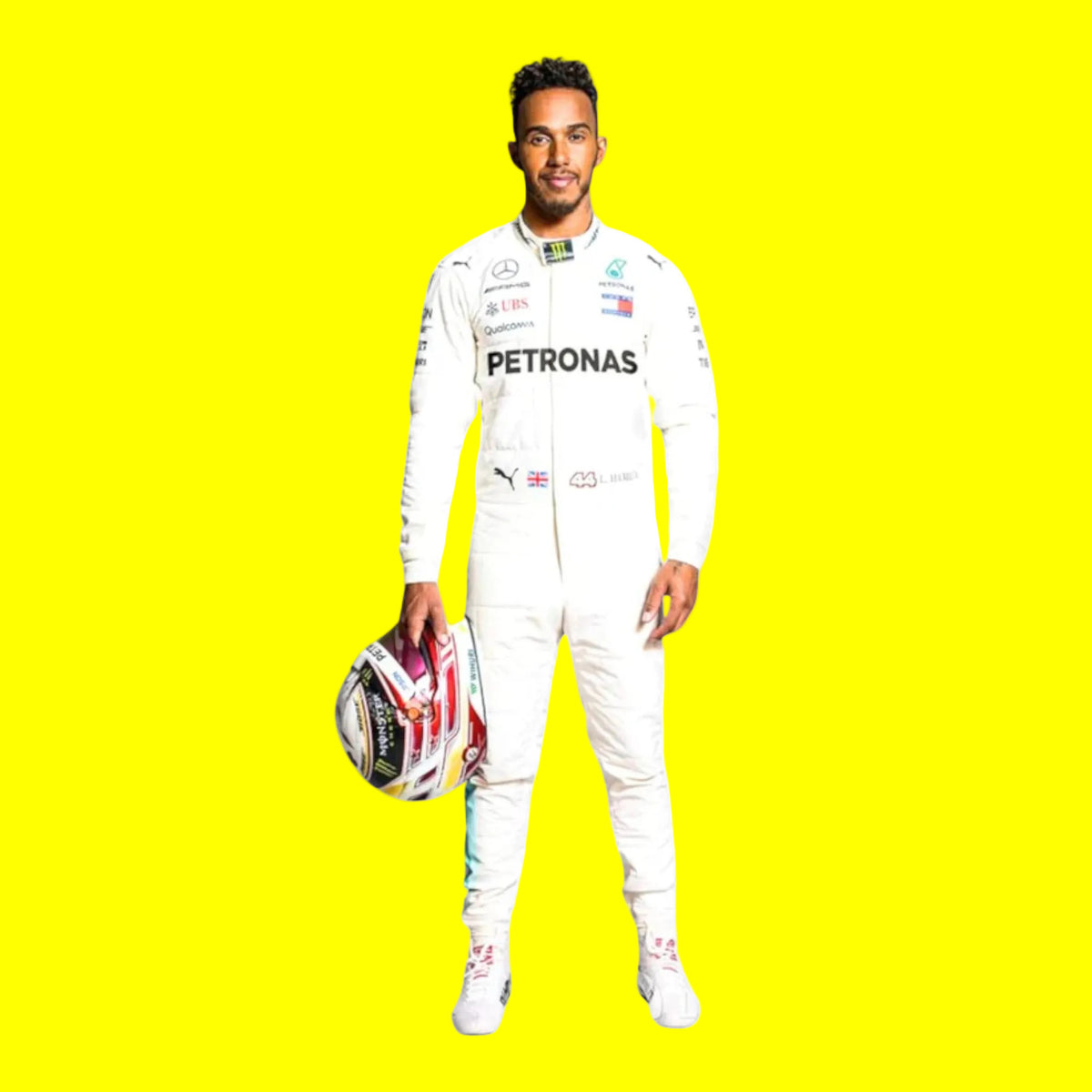 Lewis Hamilton 2018 Mercedes AMG Petronas F1 Race Suit - Averon Racewears image 1