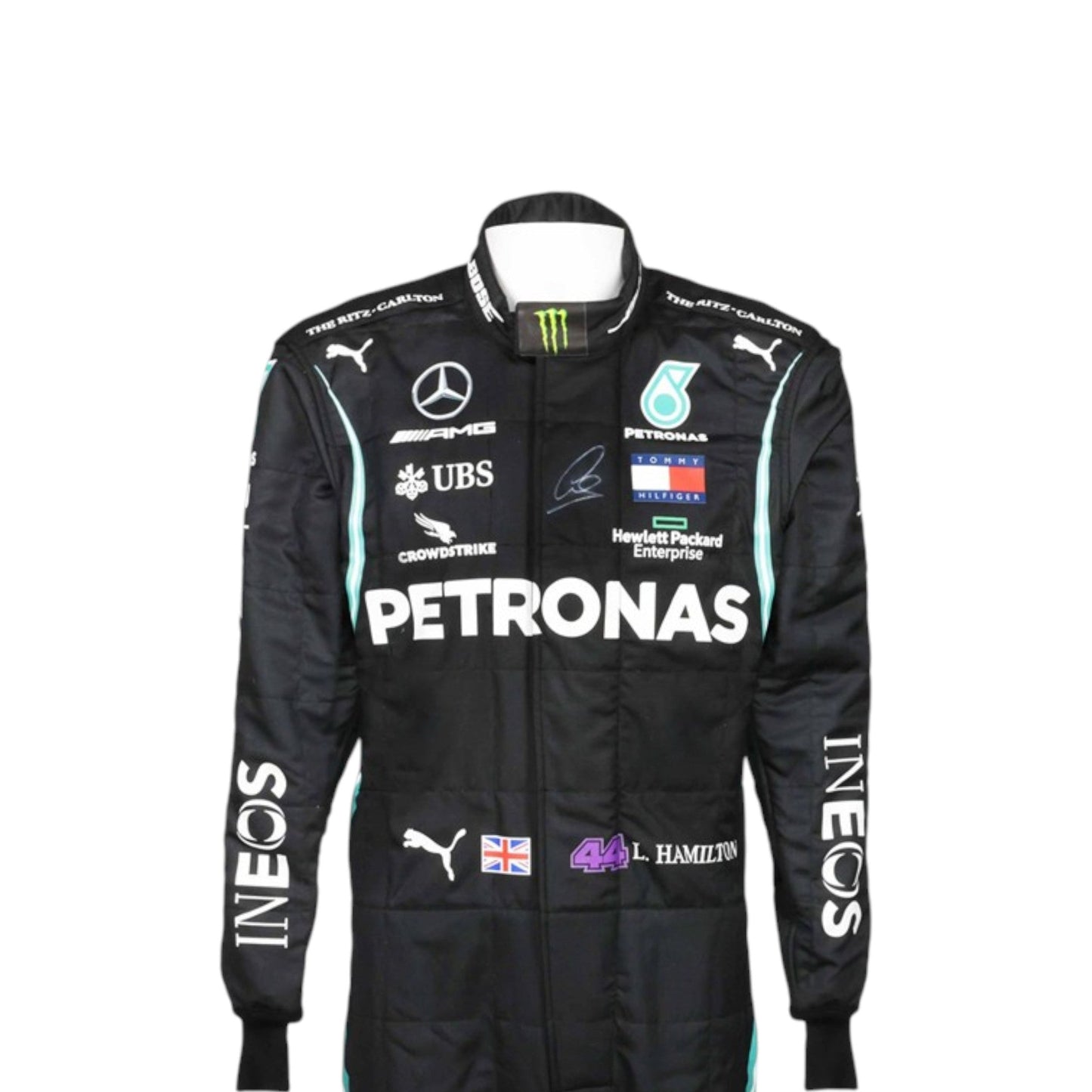 Lewis Hamilton 2020 Mercedes AMG Petronas F1 Race Suit - Averon Racewears image 1