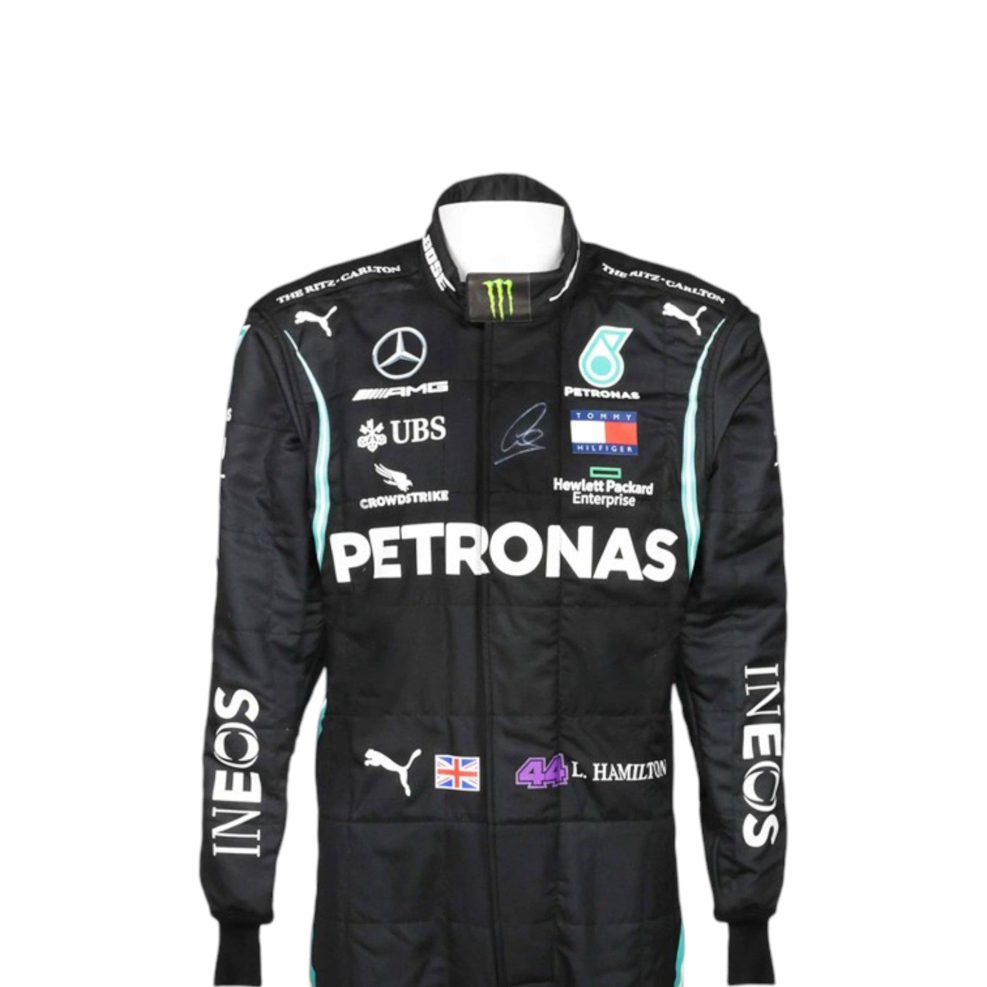 Lewis Hamilton 2020 Mercedes AMG Petronas F1 Race Suit - Averon Racewears image 1