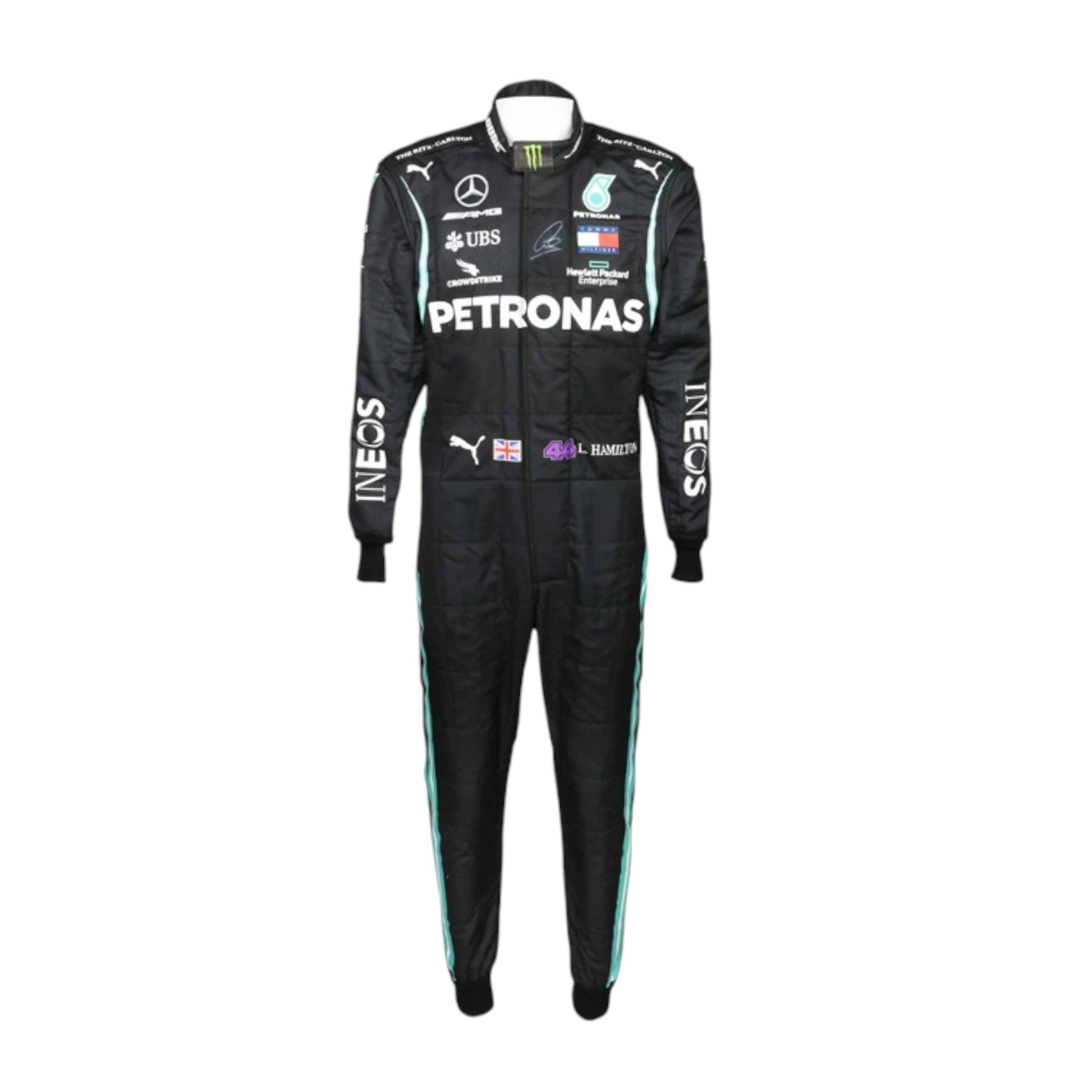 Lewis Hamilton 2020 Mercedes AMG Petronas F1 Race Suit - Averon Racewears image 3