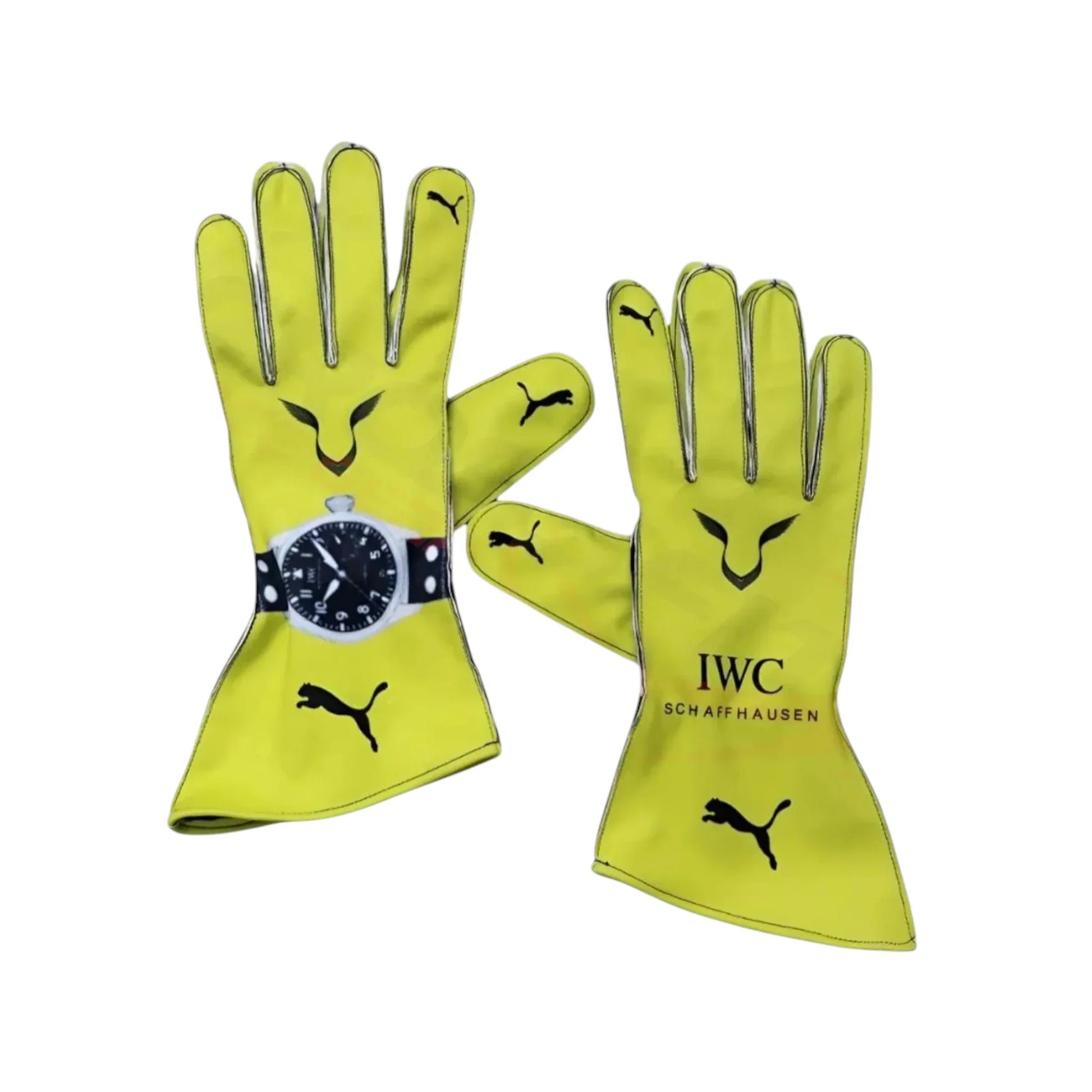 Lewis Hamilton 2024 Mercedes-AMG Petronas F1 Racing Gloves - Averon Racewears image 2