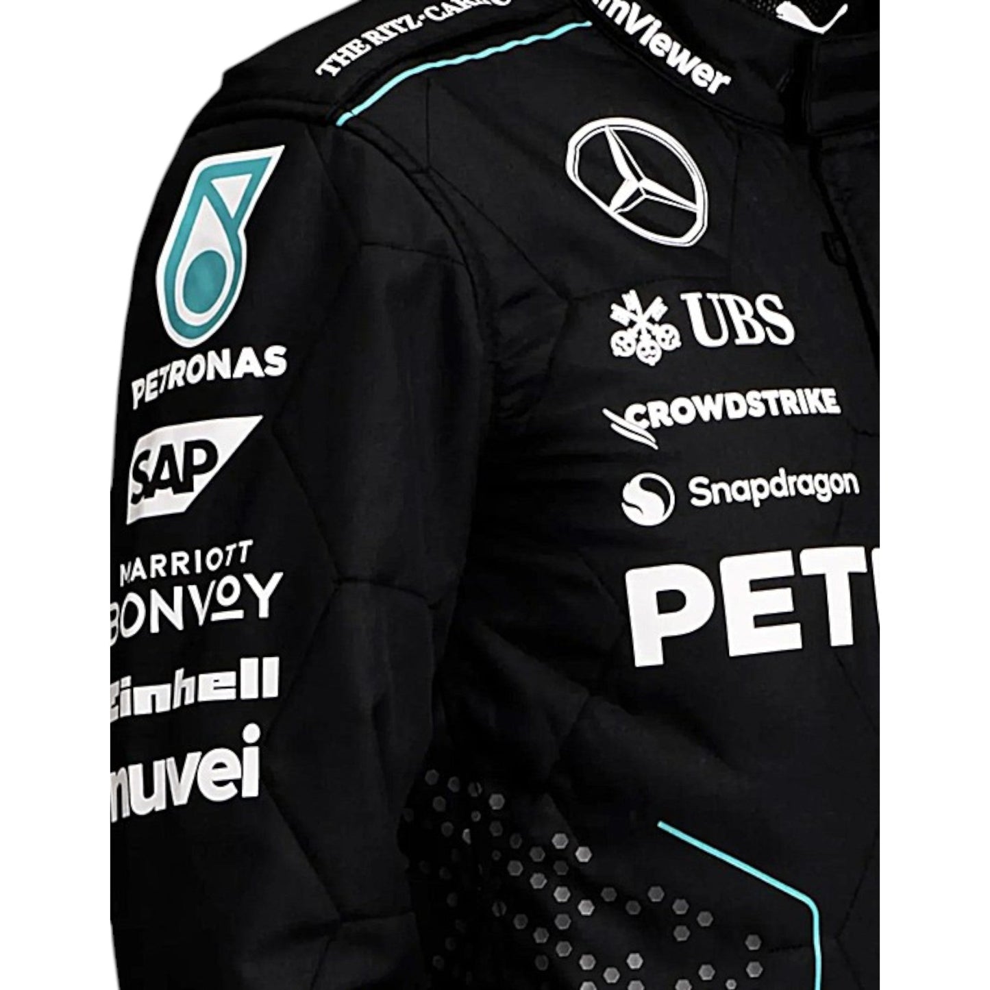 Lewis Hamilton 2024 Mercedes AMG Petronas F1 Race Suit - Averon Racewears image 4