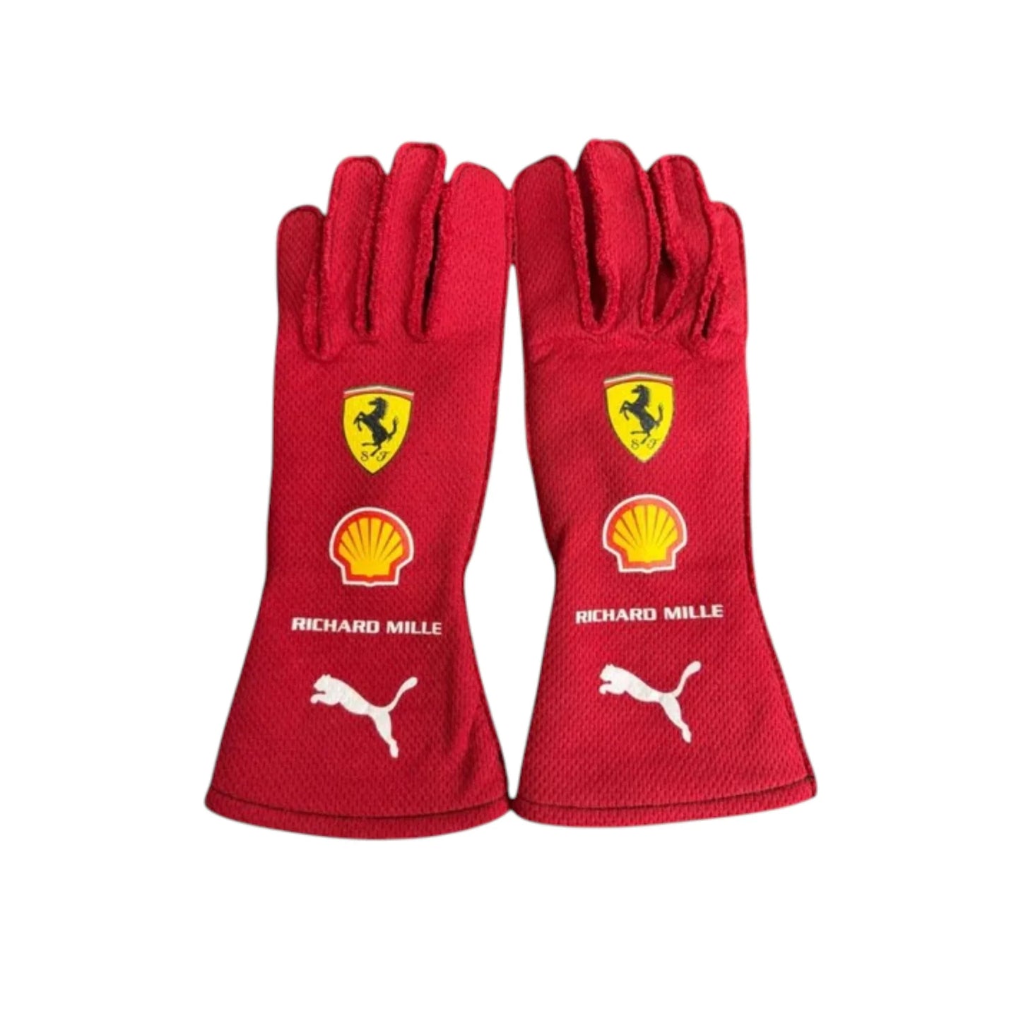 Lewis Hamilton 2025 Ferrari F1 Racing Gloves - Averon Racewears image 2