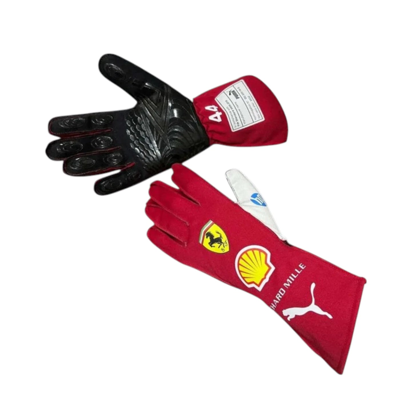 Lewis Hamilton 2025 Ferrari F1 Racing Gloves - Averon Racewears image 4