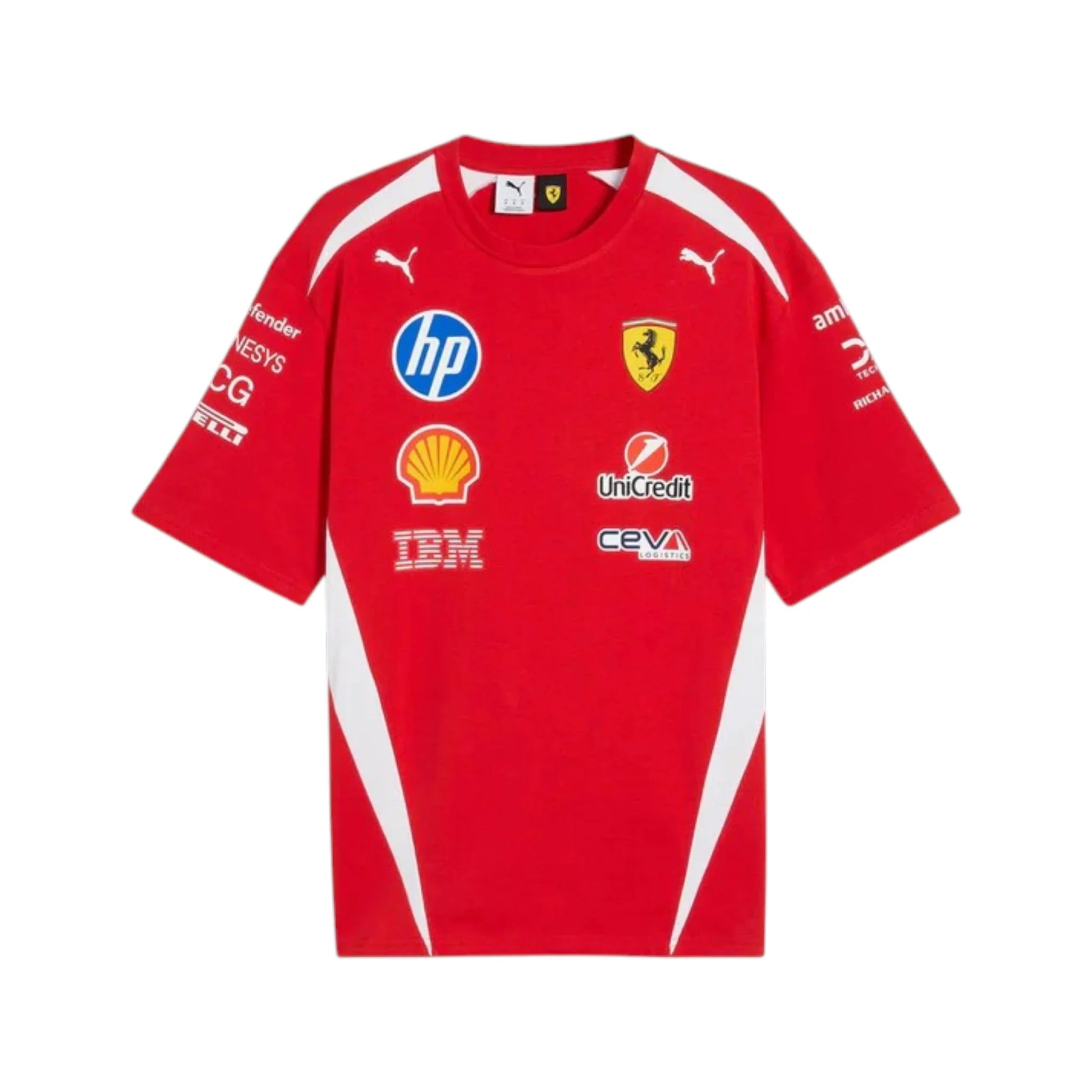 Lewis Hamilton 2025 Ferrari F1 Racing T-Shirt - Averon Racewears image 1