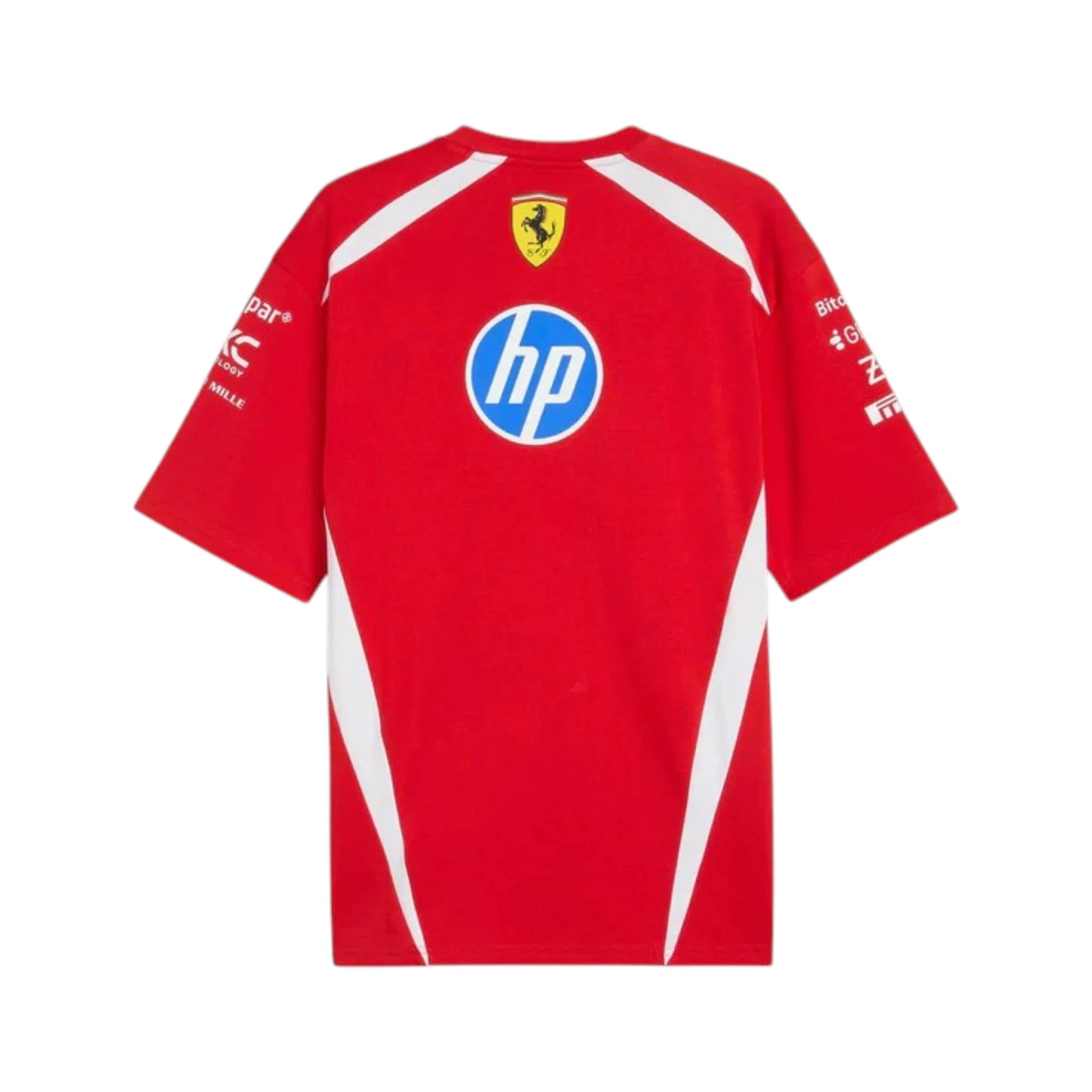 Lewis Hamilton 2025 Ferrari F1 Racing T-Shirt - Averon Racewears image 2
