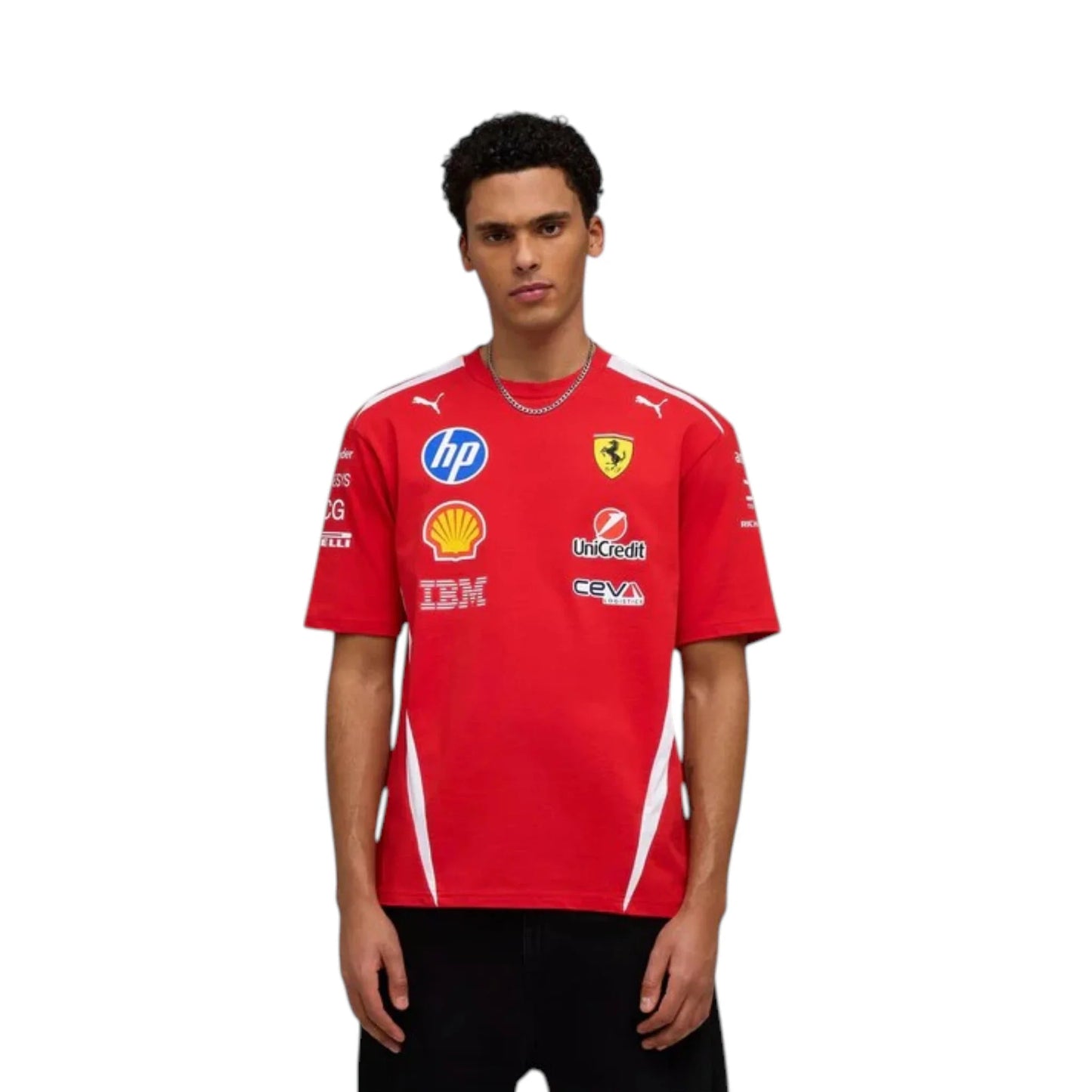 Lewis Hamilton 2025 Ferrari F1 Racing T-Shirt - Averon Racewears image 5