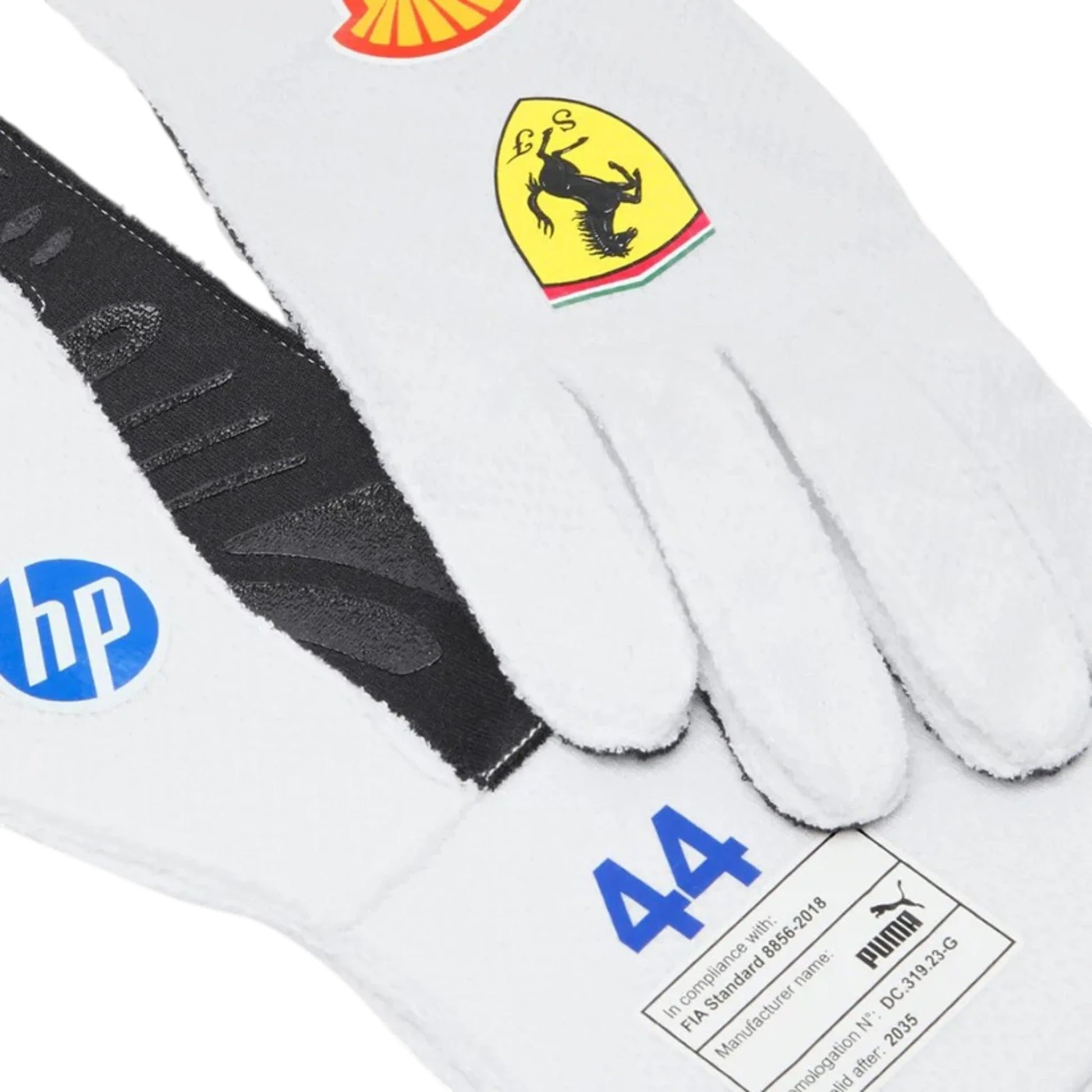 Lewis Hamilton 2025 Ferrari Miami GP F1 Racing Gloves - Averon Racewears image 2