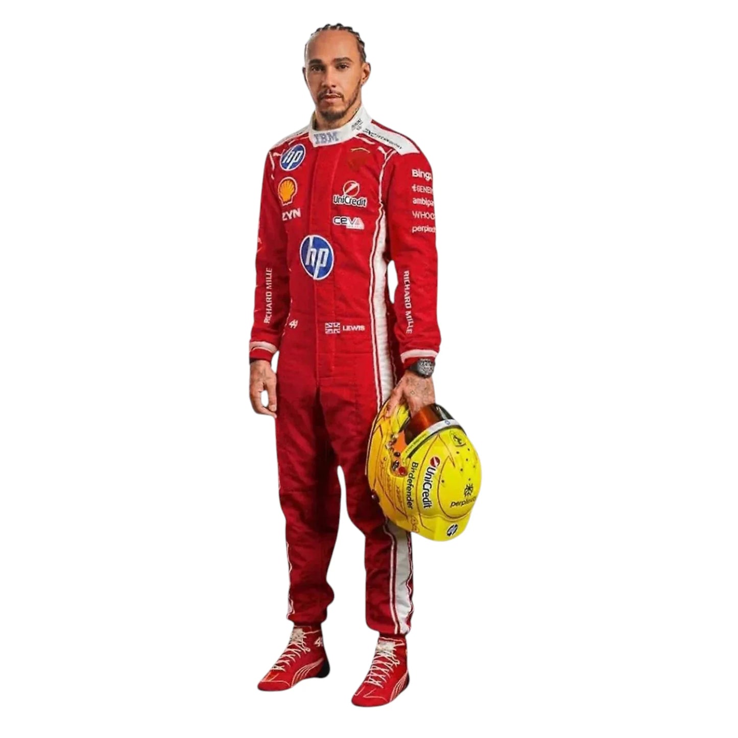Lewis Hamilton 2026 Ferrari F1 Race Suit - Averon Racewears image 1