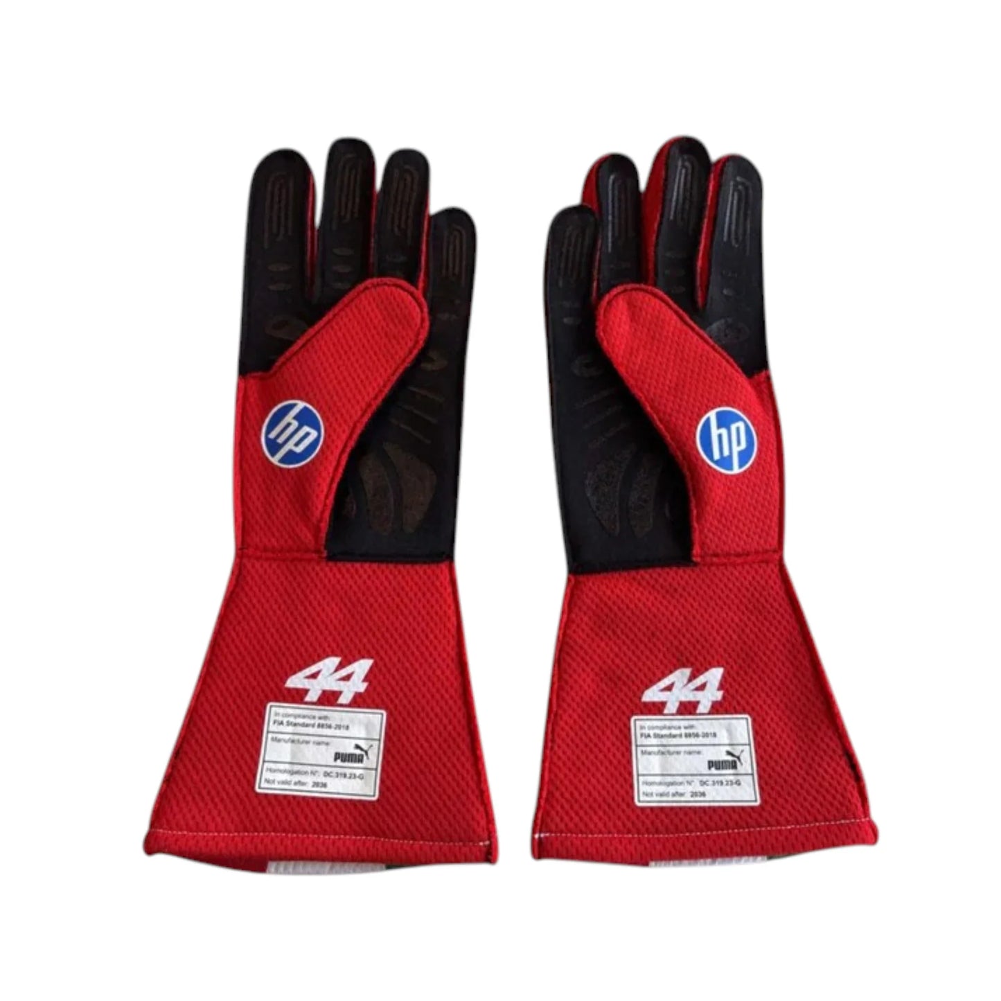 Lewis Hamilton 2026 Ferrari Monaco GP F1 Racing Gloves - Averon Racewears image 2